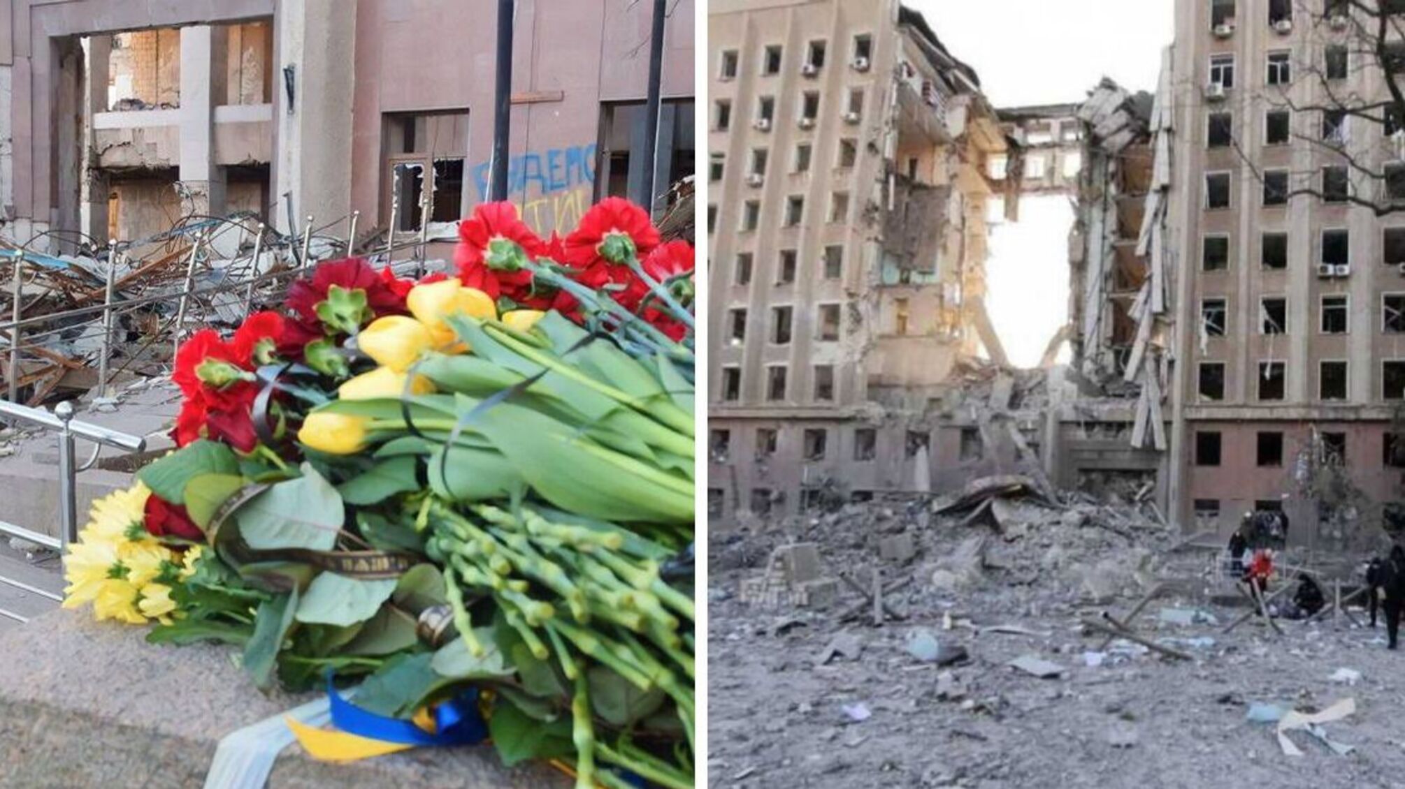 Годовщина трагедии: на Николаевщине чтят память погибших в результате ракетного удара по зданию ОВА