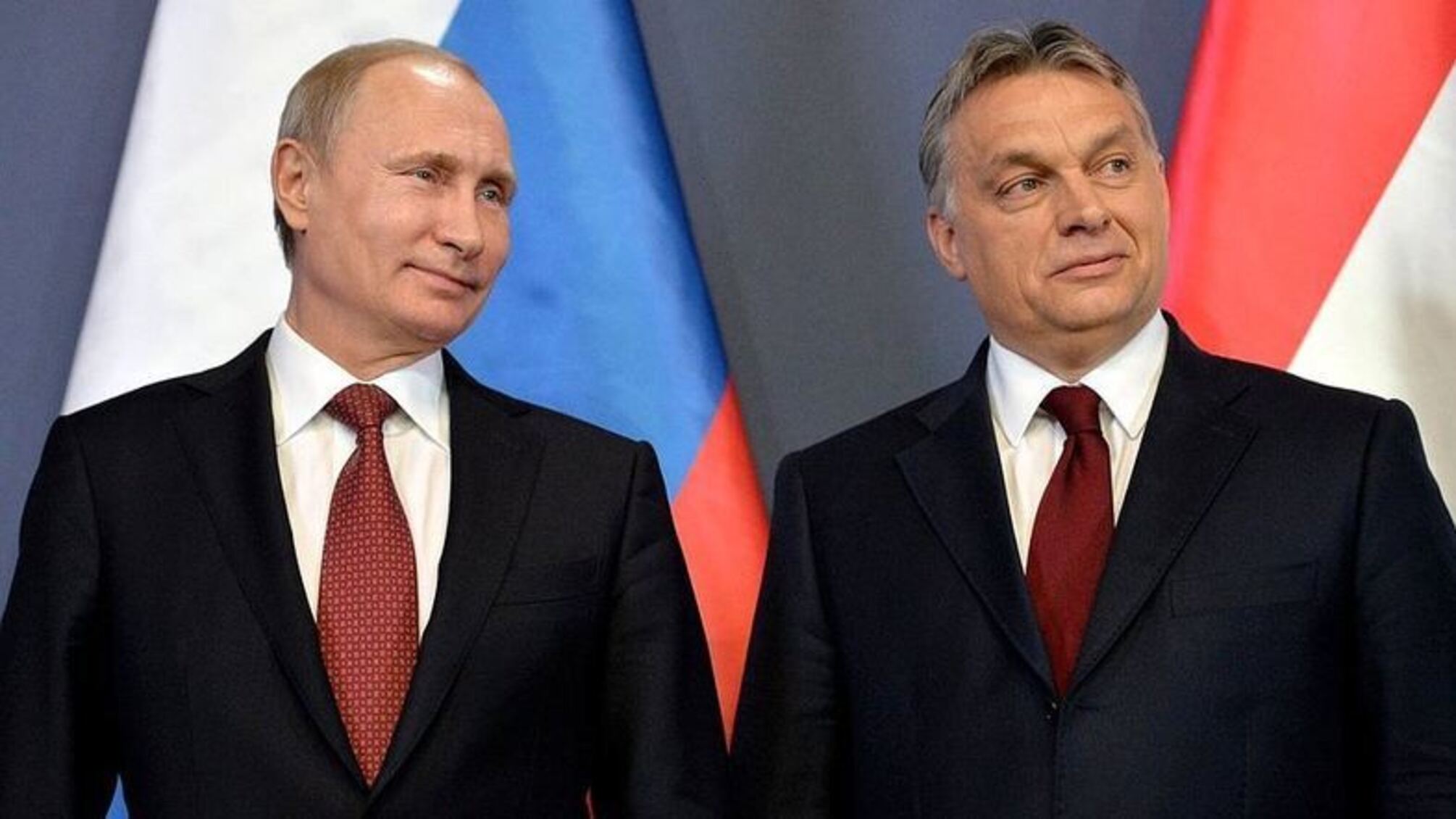 владимир путин и премьер Венгрии Виктор Орбан