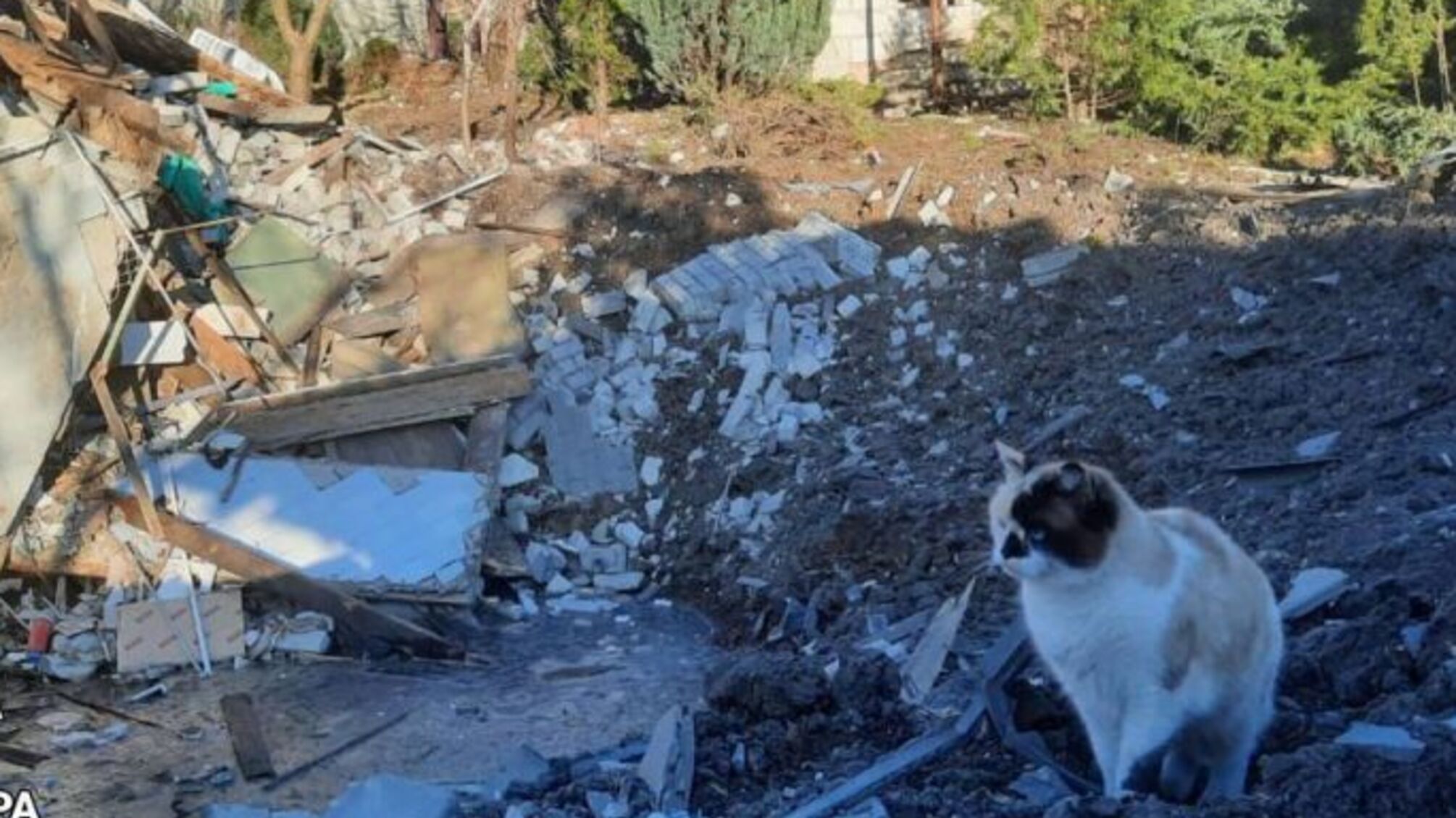 Последствия ракетного удара по Харькову