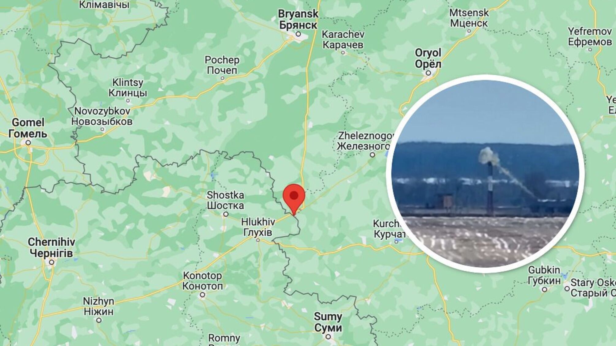 Северское направление: дрон 'Кракена' взорвал наблюдательную башню в Брянской области рф (видео)