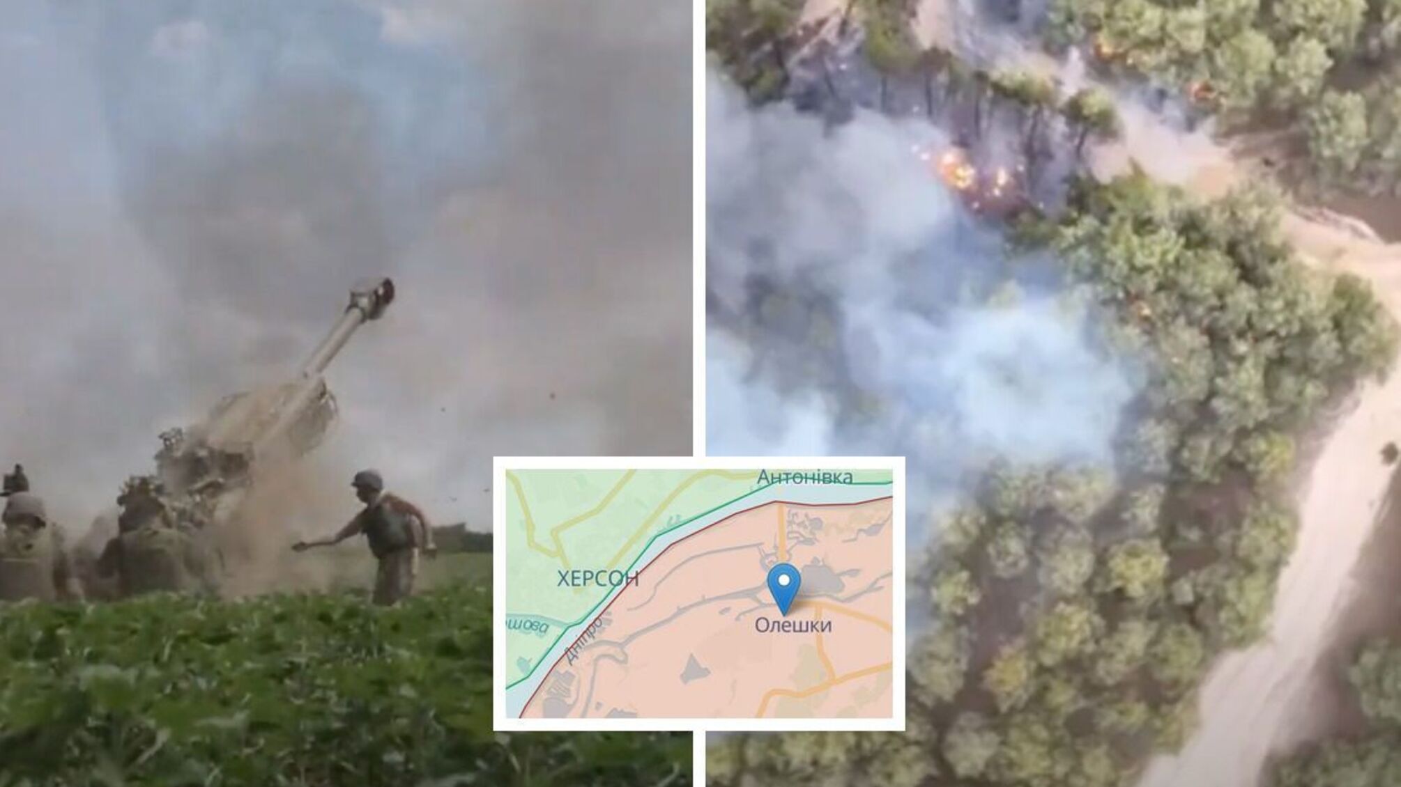 Бійці 406-ї ОАБр вистежили й підірвали ворожий танк Т-72 поблизу Олешок