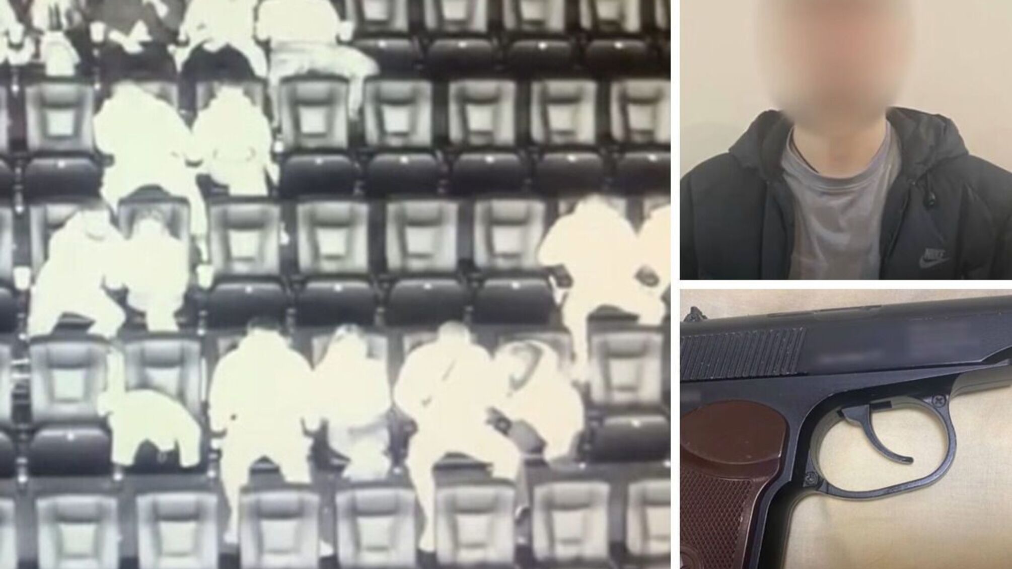 В одеському кінотеатрі — озброєний розбійний напад на глядача: затримано зловмисника