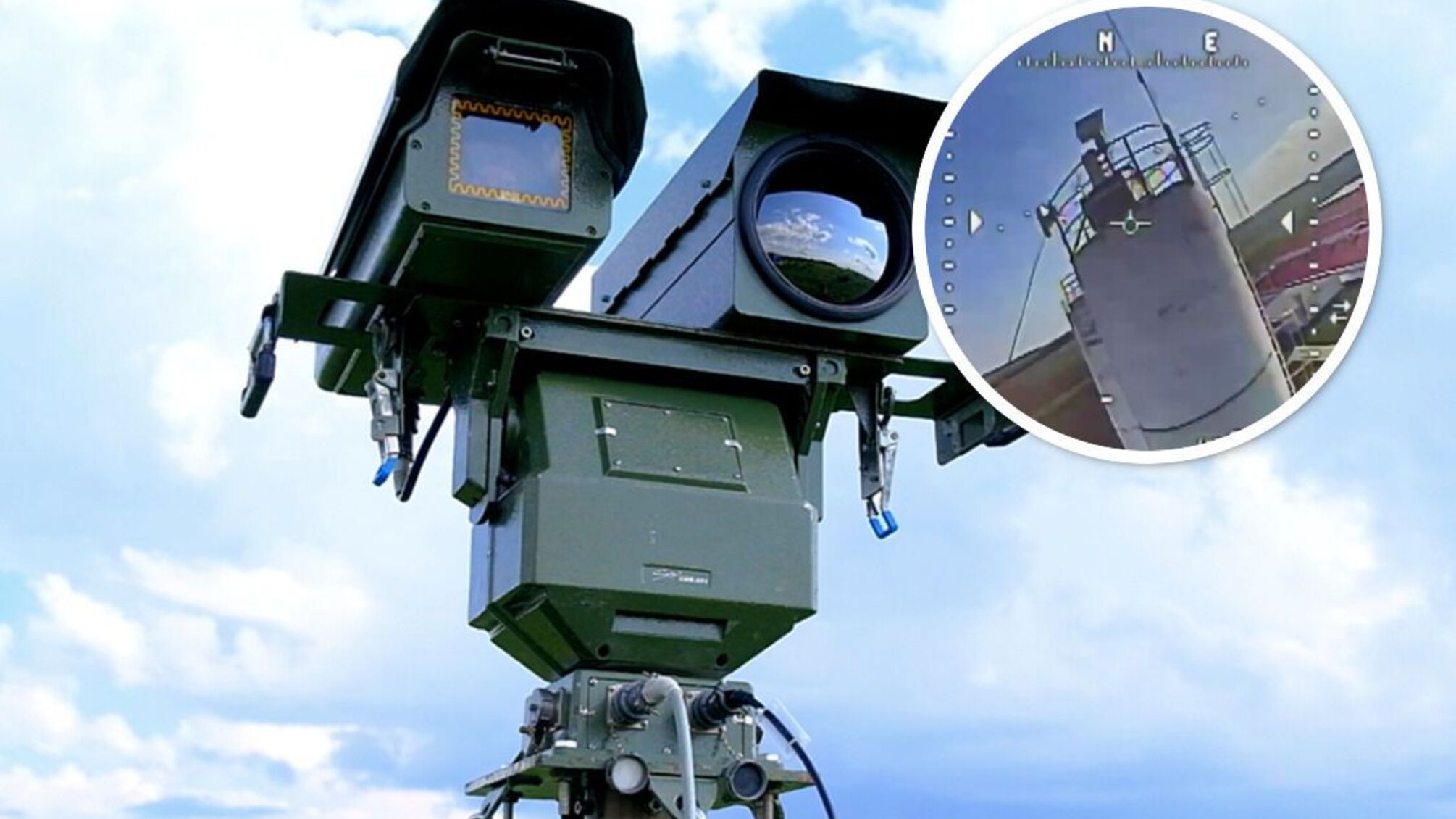 На Харьковщине ВСУ достали FPV-дроном до комплекса 'Муром-П', шпионившего за границей (видео)