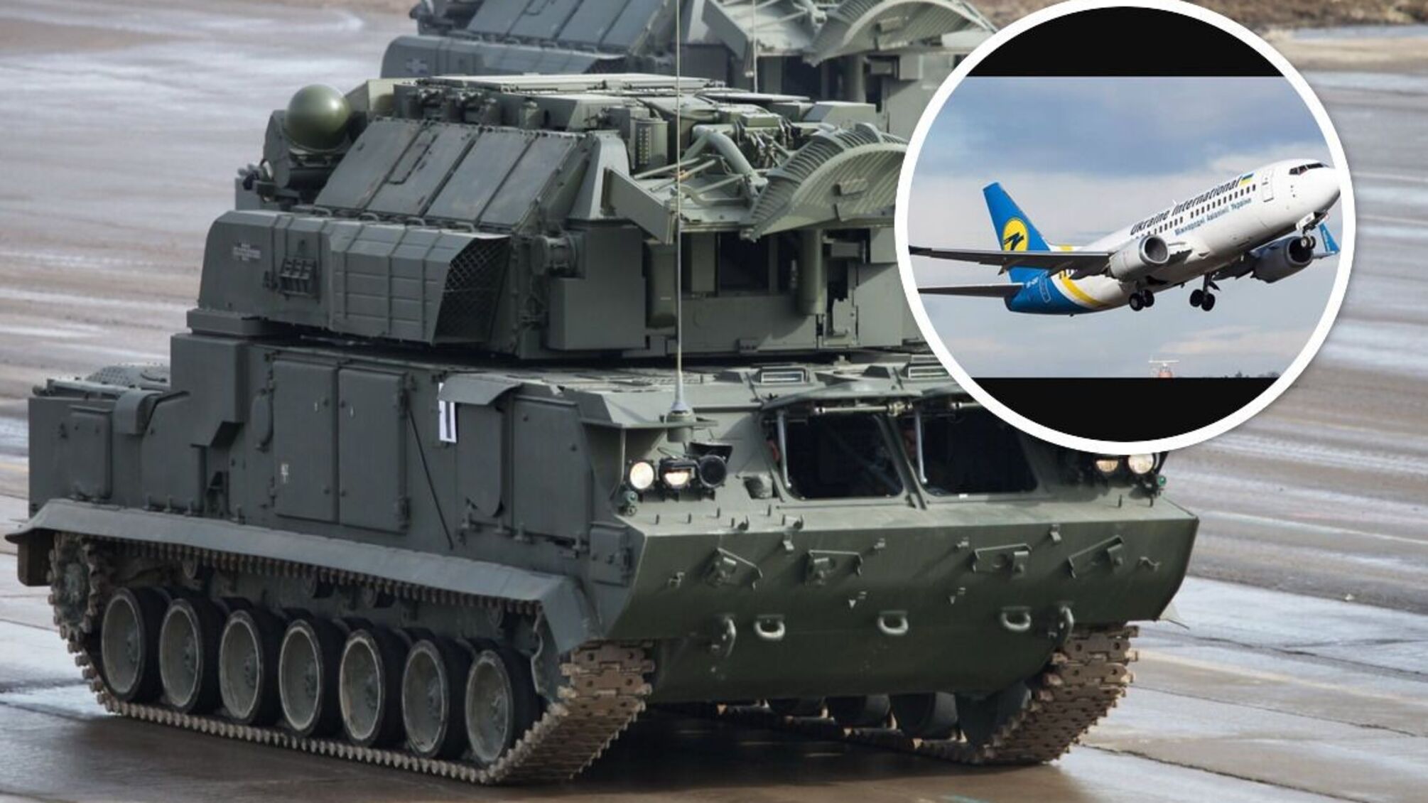 ЗРК 'Тор', которым сбили самолет Boeing 737 под Тегераном