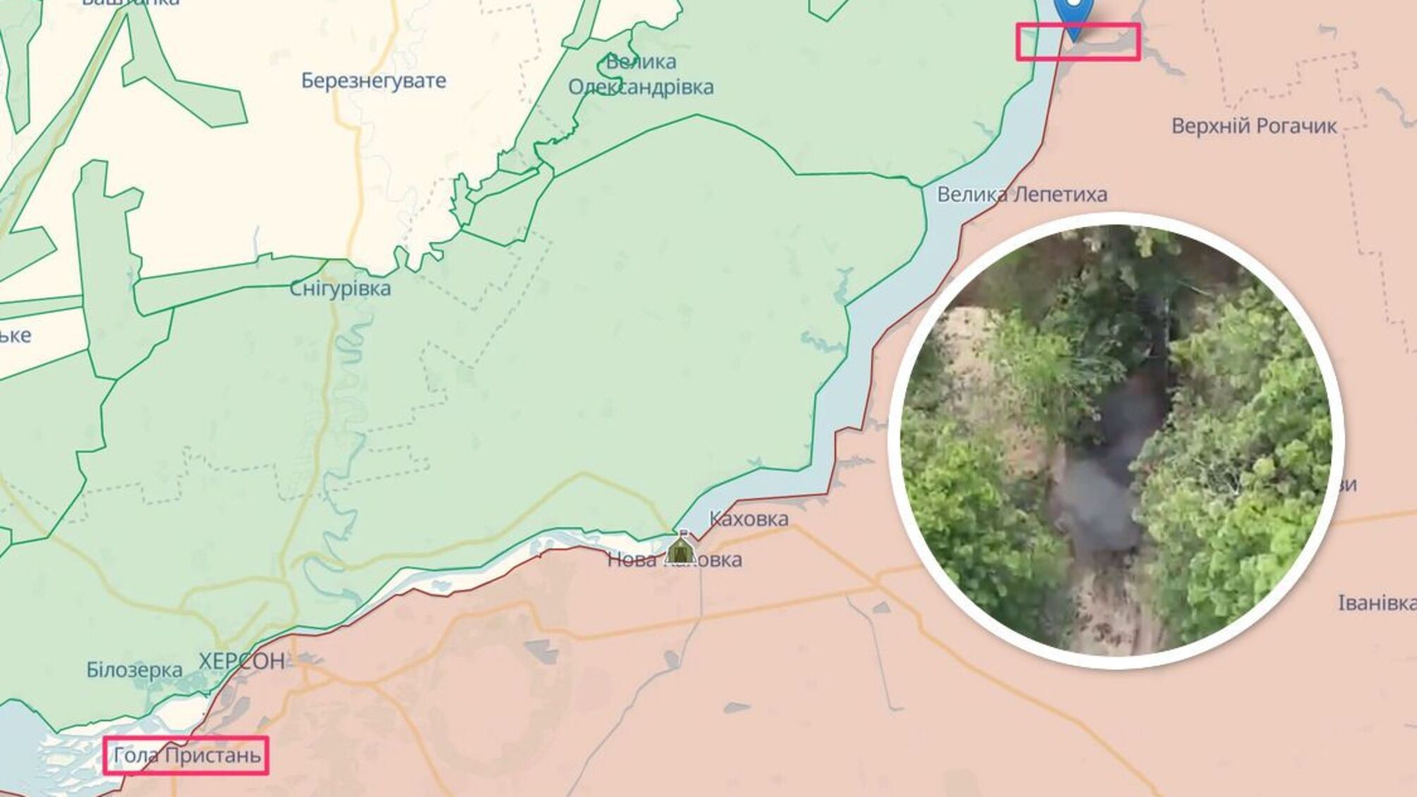 ЗСУ 'накривають' важливі об'єкти росіян на лівому березі Дніпра на півдні