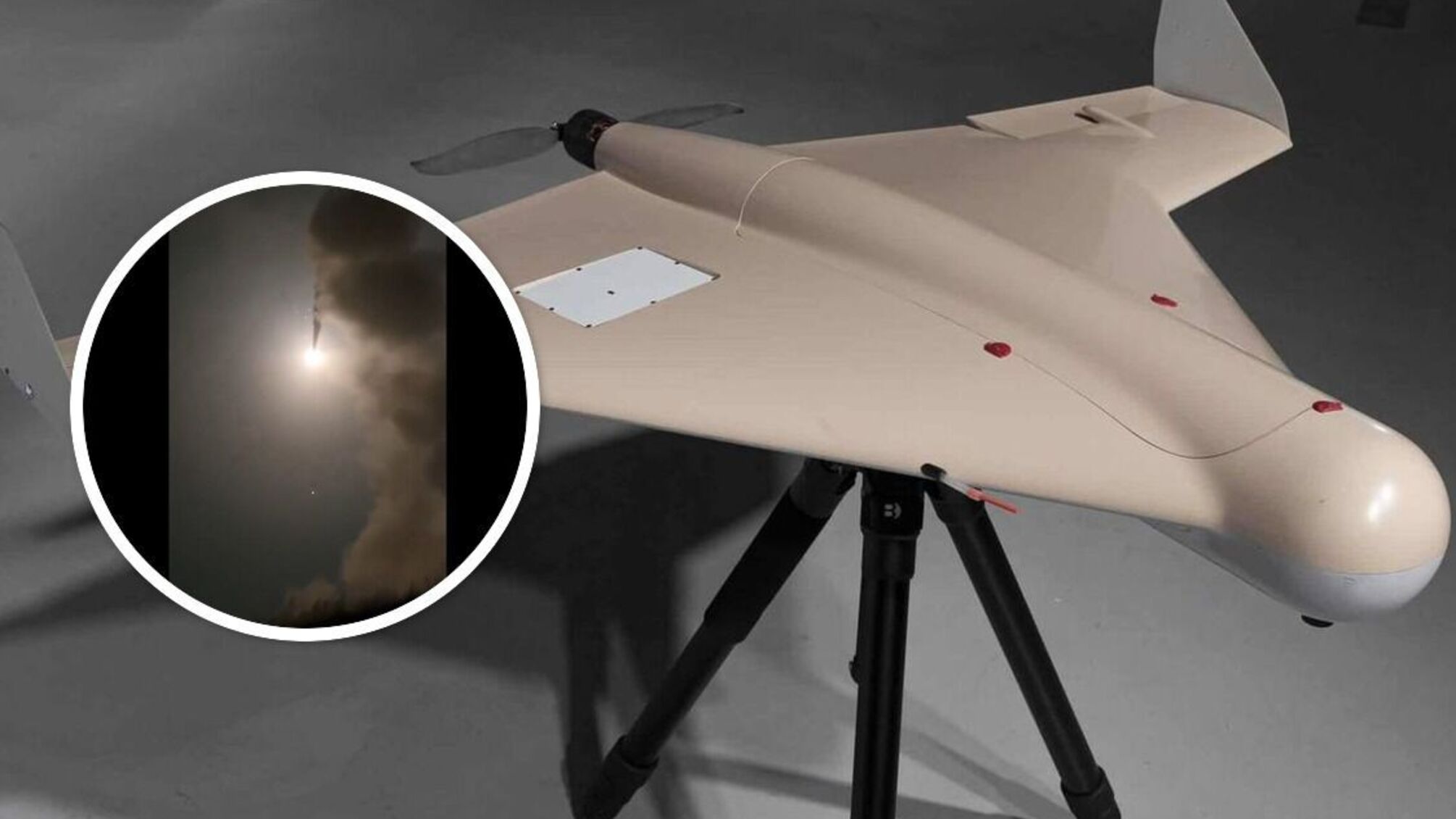 Українське ППО збиває іранський дрон-камікадзе Shahed-136