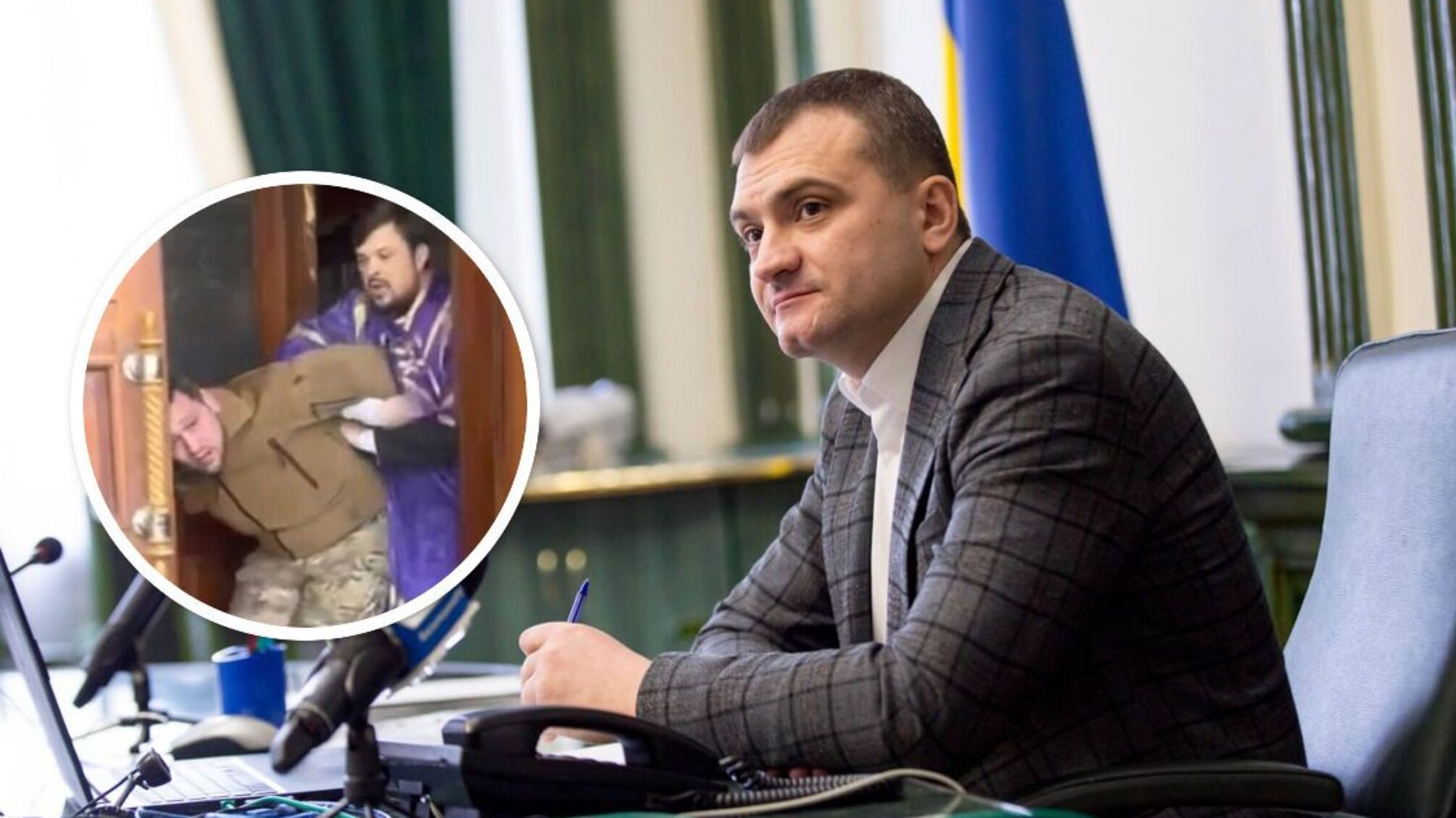 Избиение военного в Хмельницком: мэр назвал попов 'ФСБшной агентурой' и требует увольнения патрульных