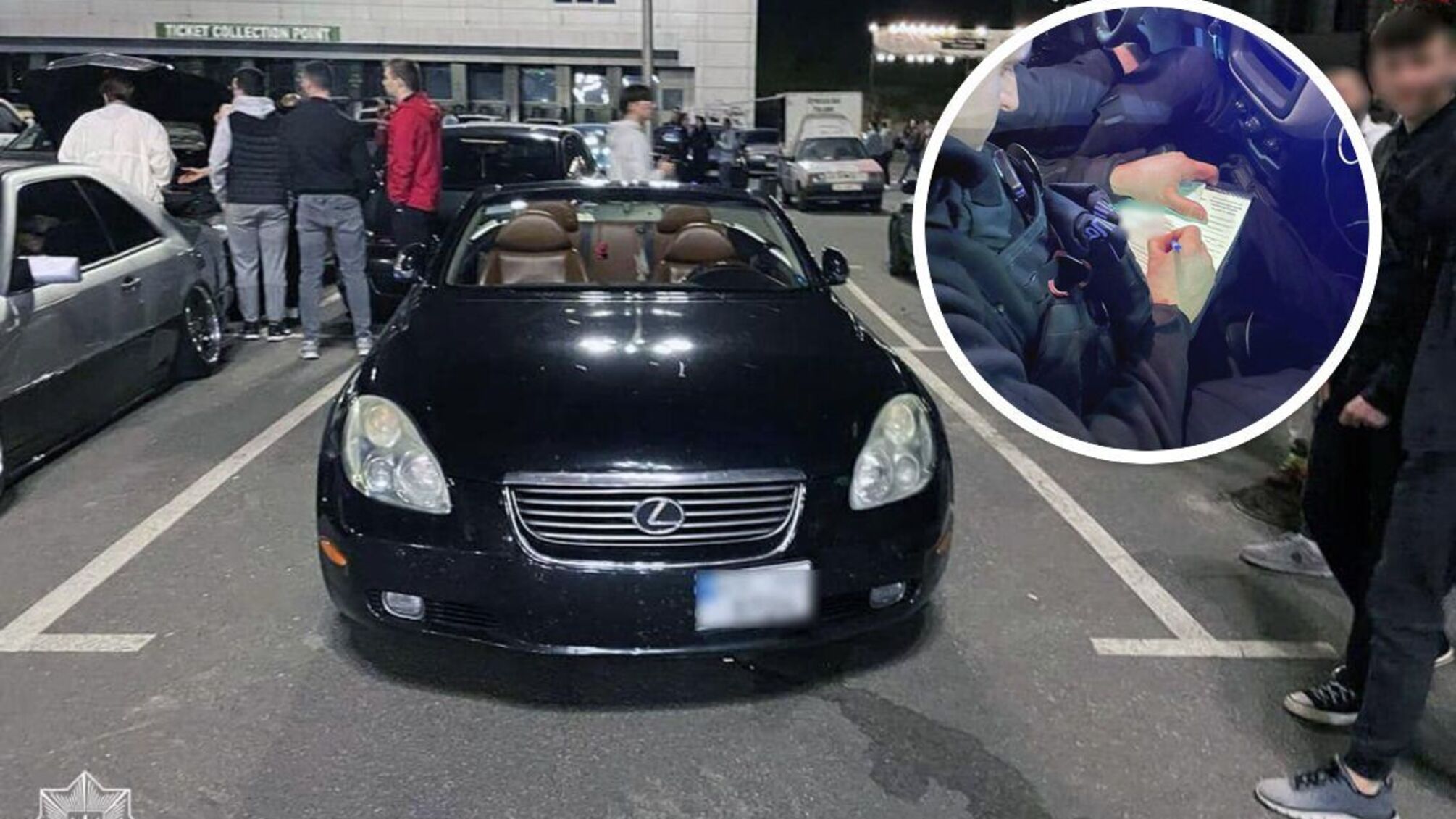 Киев: Патрульная полиция решила навести порядок на улицах - пригласила военкомов на рейд