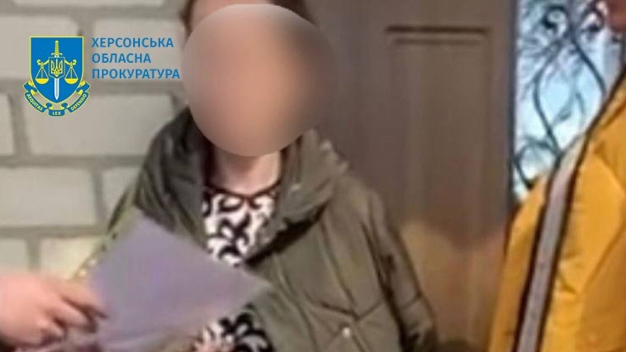 коллаборантка из Херсонщины, которая ходила с оккупантами по домам херсонцев и призвала участвовать в псевдореферендуме