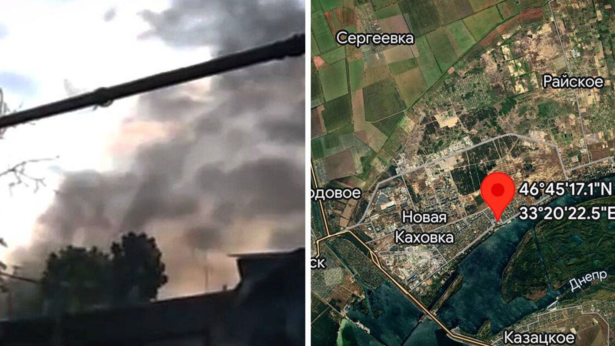 ЗСУ уразили склад боєприпасів рф у Новій Каховці