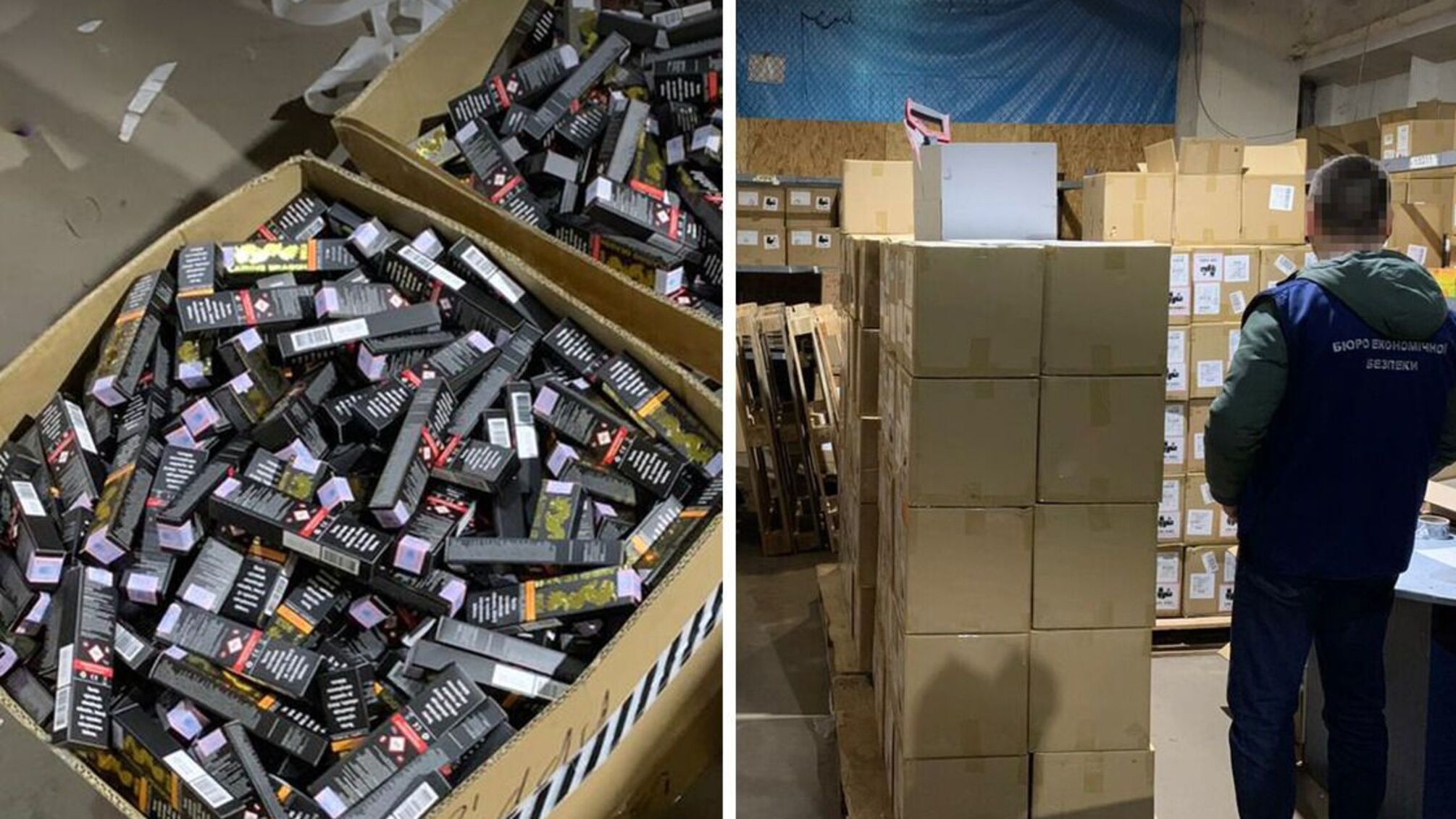 БЭБ разоблачило международный канал незаконной поставки 'одноразок' с Дальнего Востока