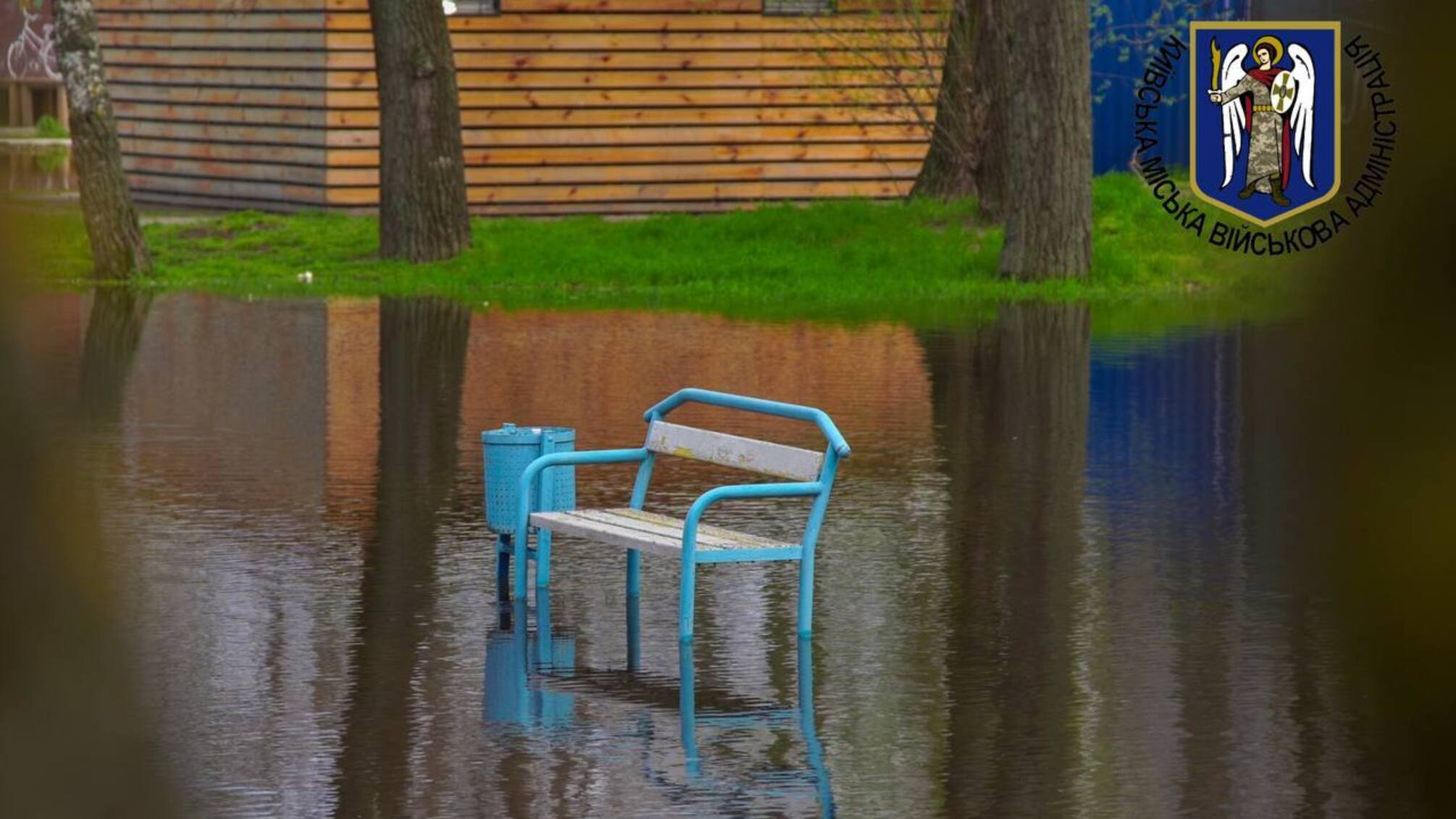 Підвищення рівня води в Дніпрі в Києві