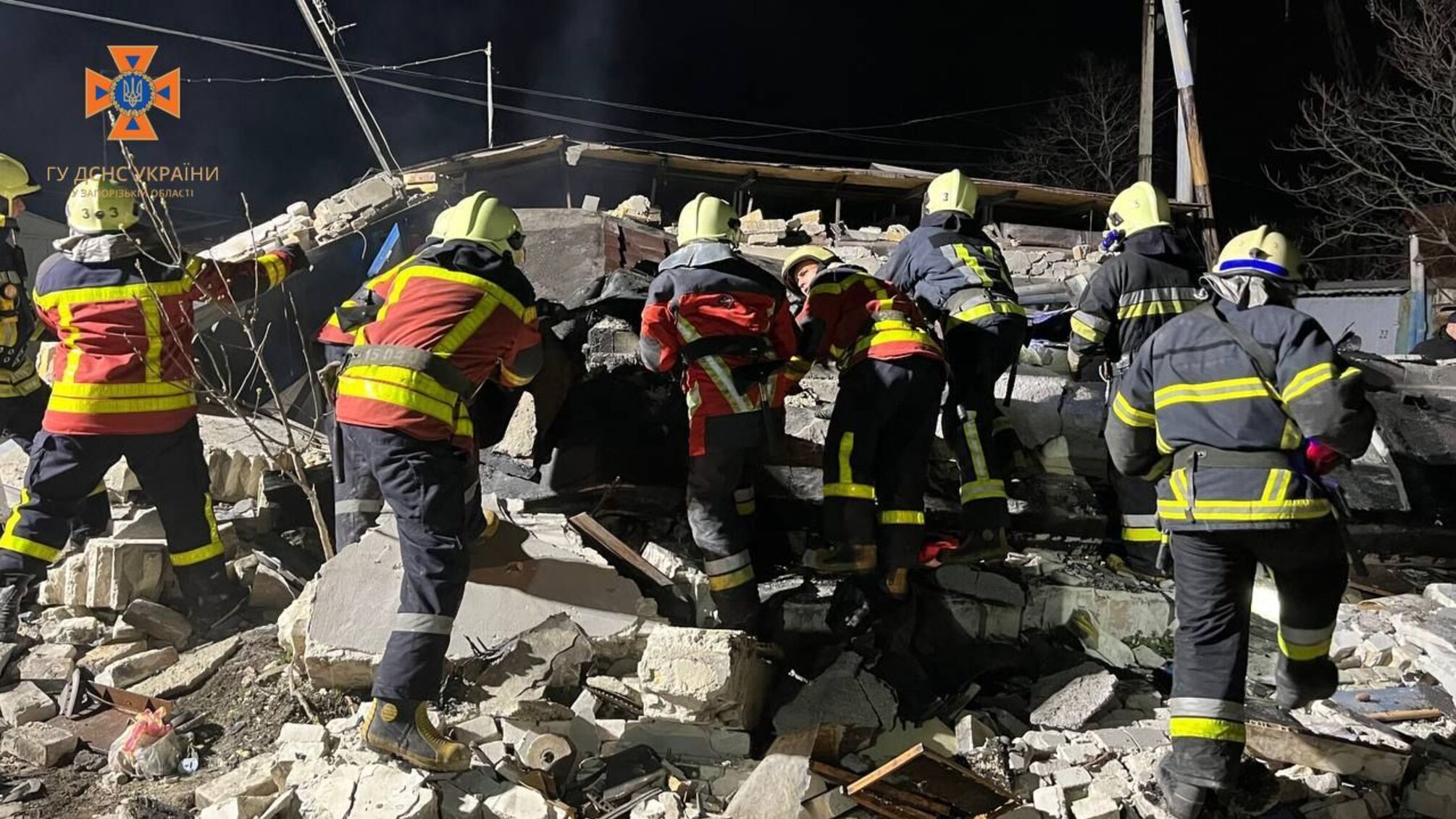 В результате взрыва неизвестного вещества в одном из гаражей в Запорожье