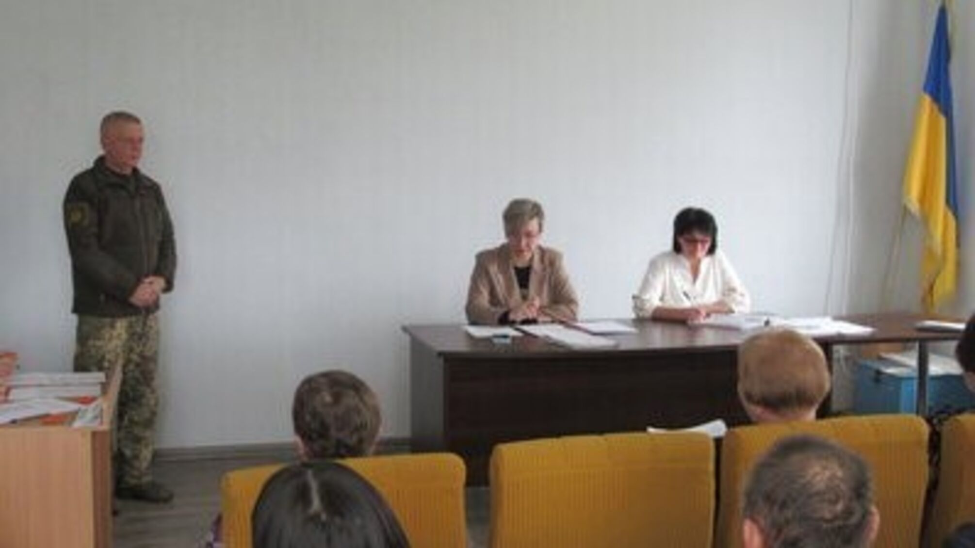 Заседание Новомарьевского сельского совета