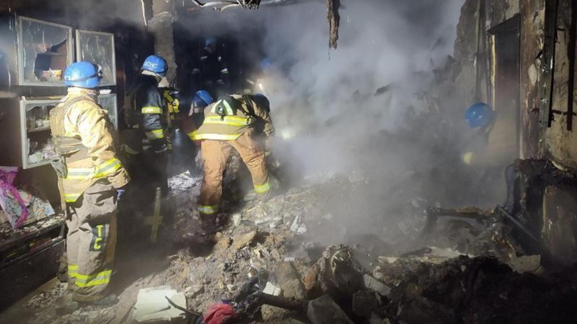 Наслідки ракетного удару у Запоріжжі