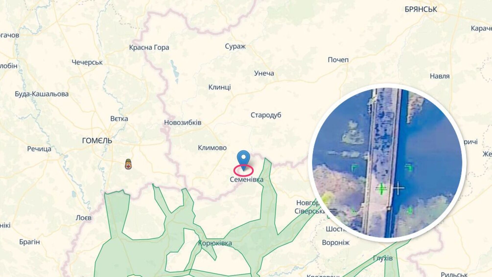Росіяни вдарили по мосту на Чернігівщині – у 4 км від держкордону: що відомо