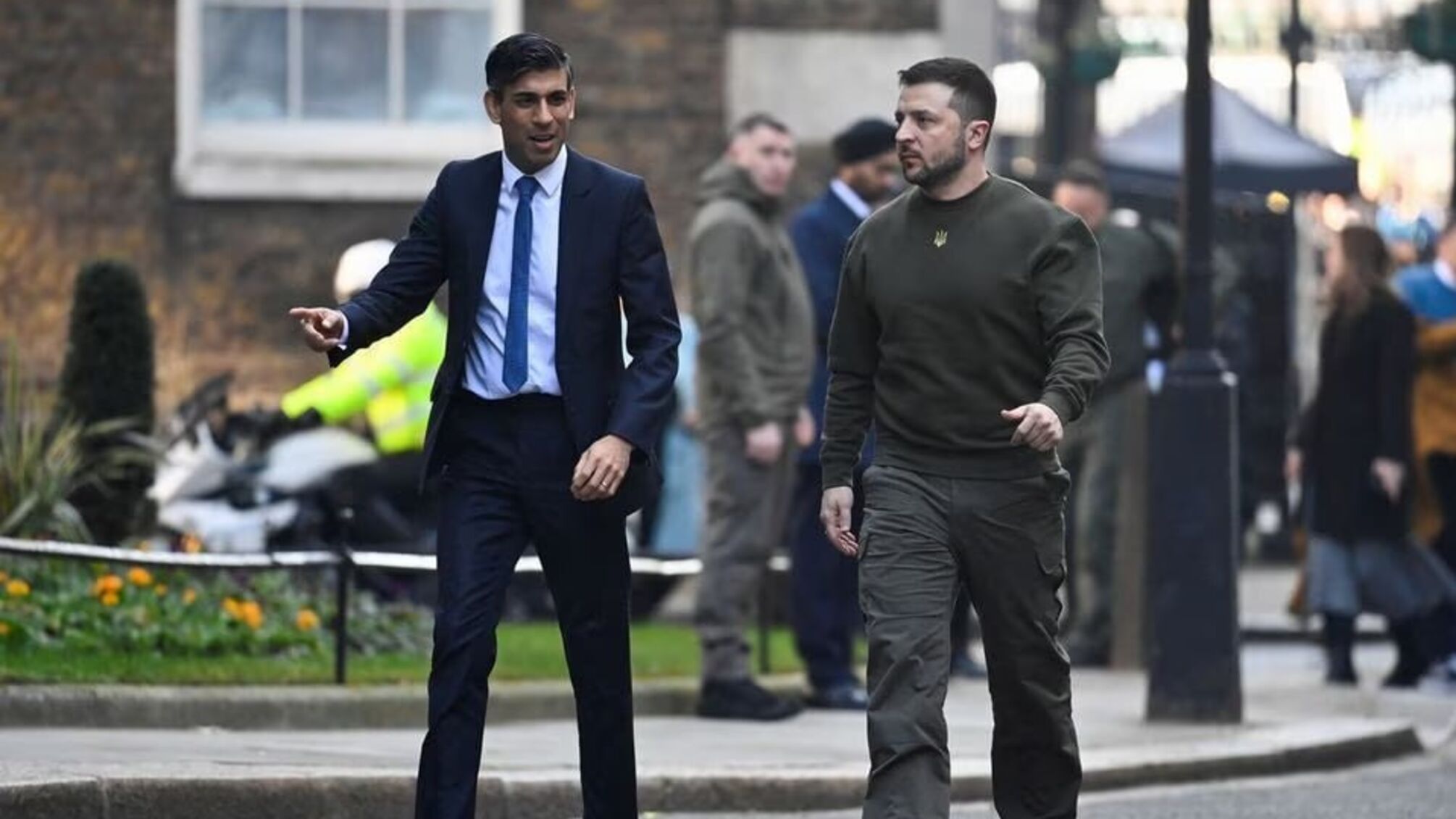 Зеленський зустрівся із прем’єром Ріші Сунаком