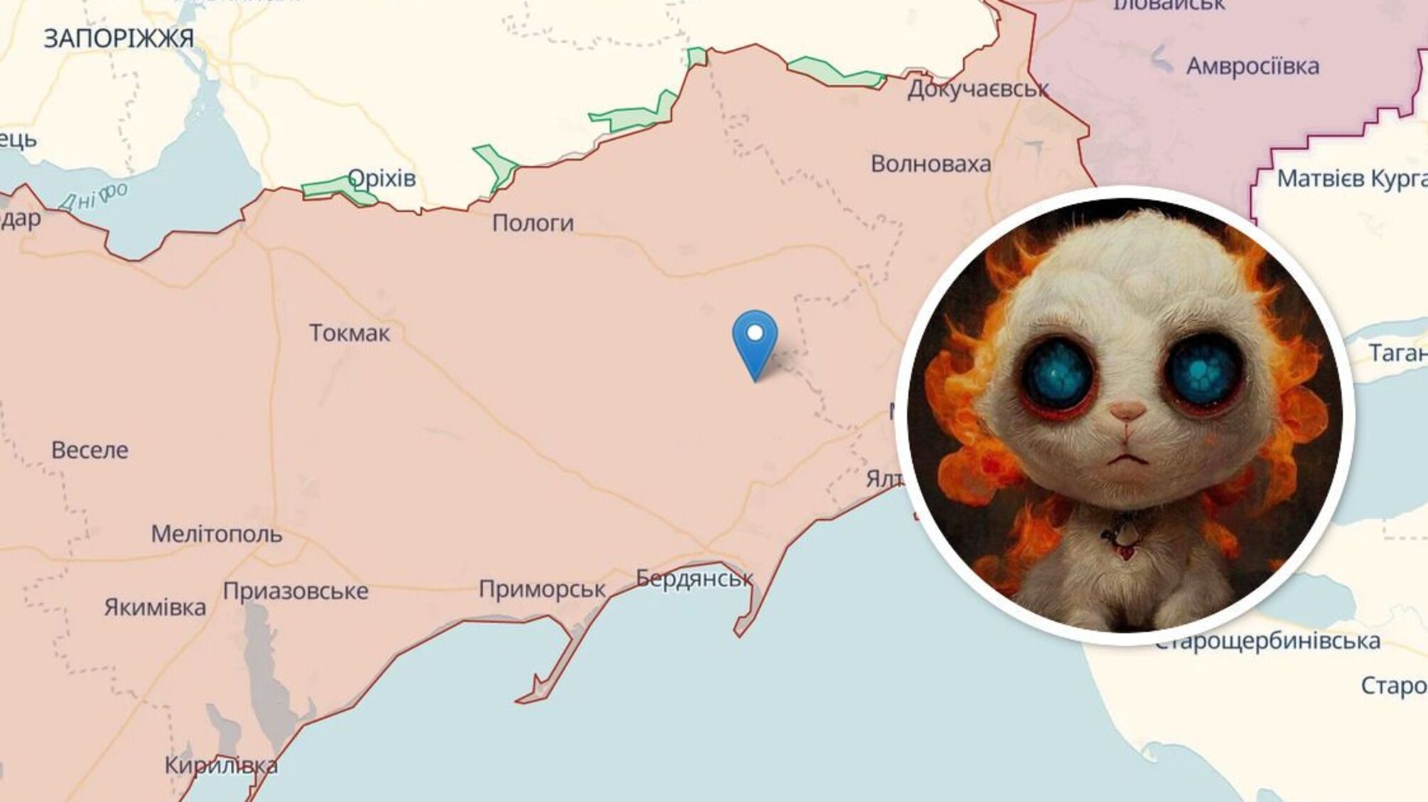 'Хлопок' на пути к Азовому морю: ВСУ накрыли ангар с техникой рф под Бердянском (спутниковый снимок)