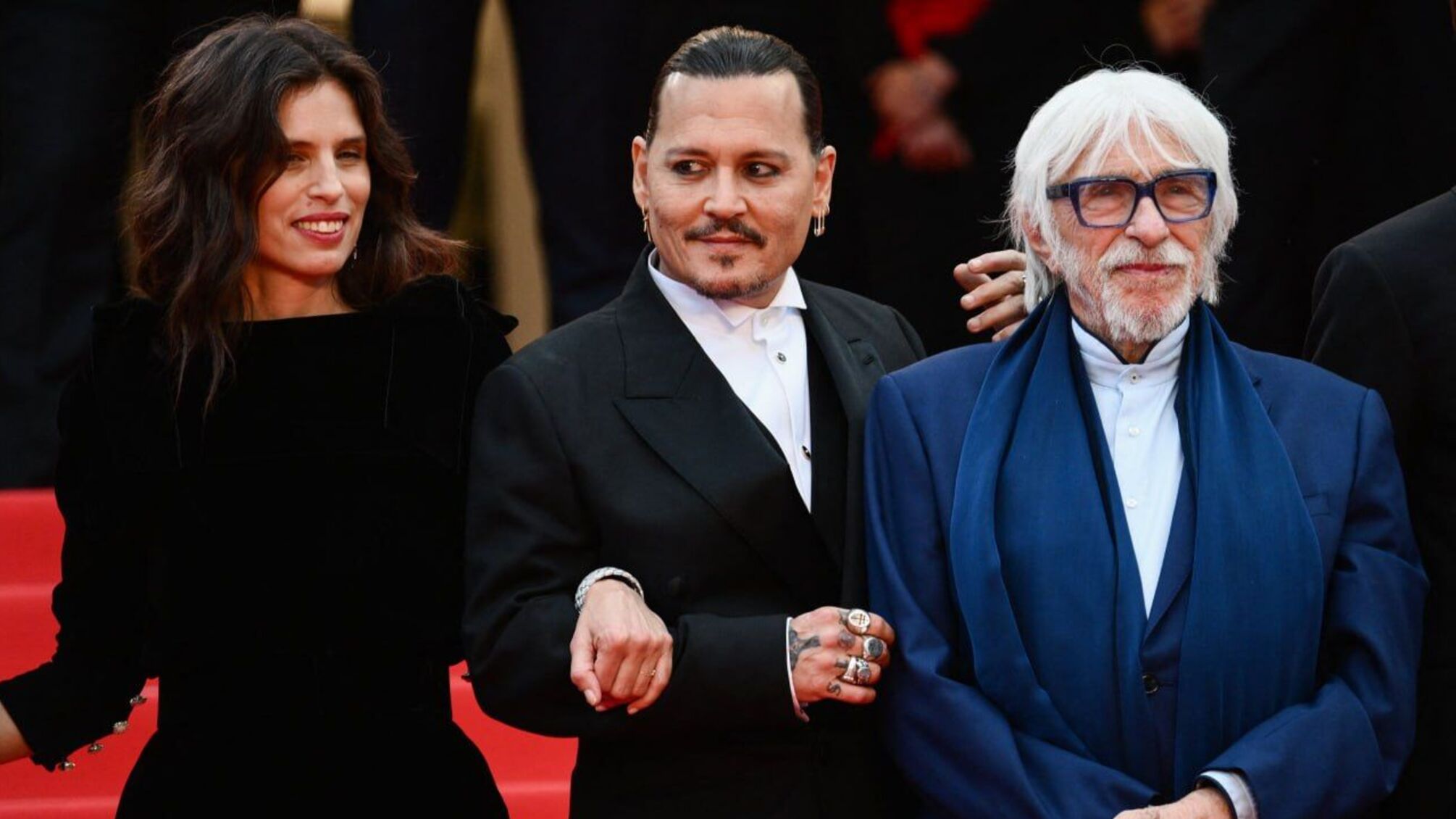 Американский актер Джонни Депп презентовал фильм-открытие 76-го Каннского кинофестиваля