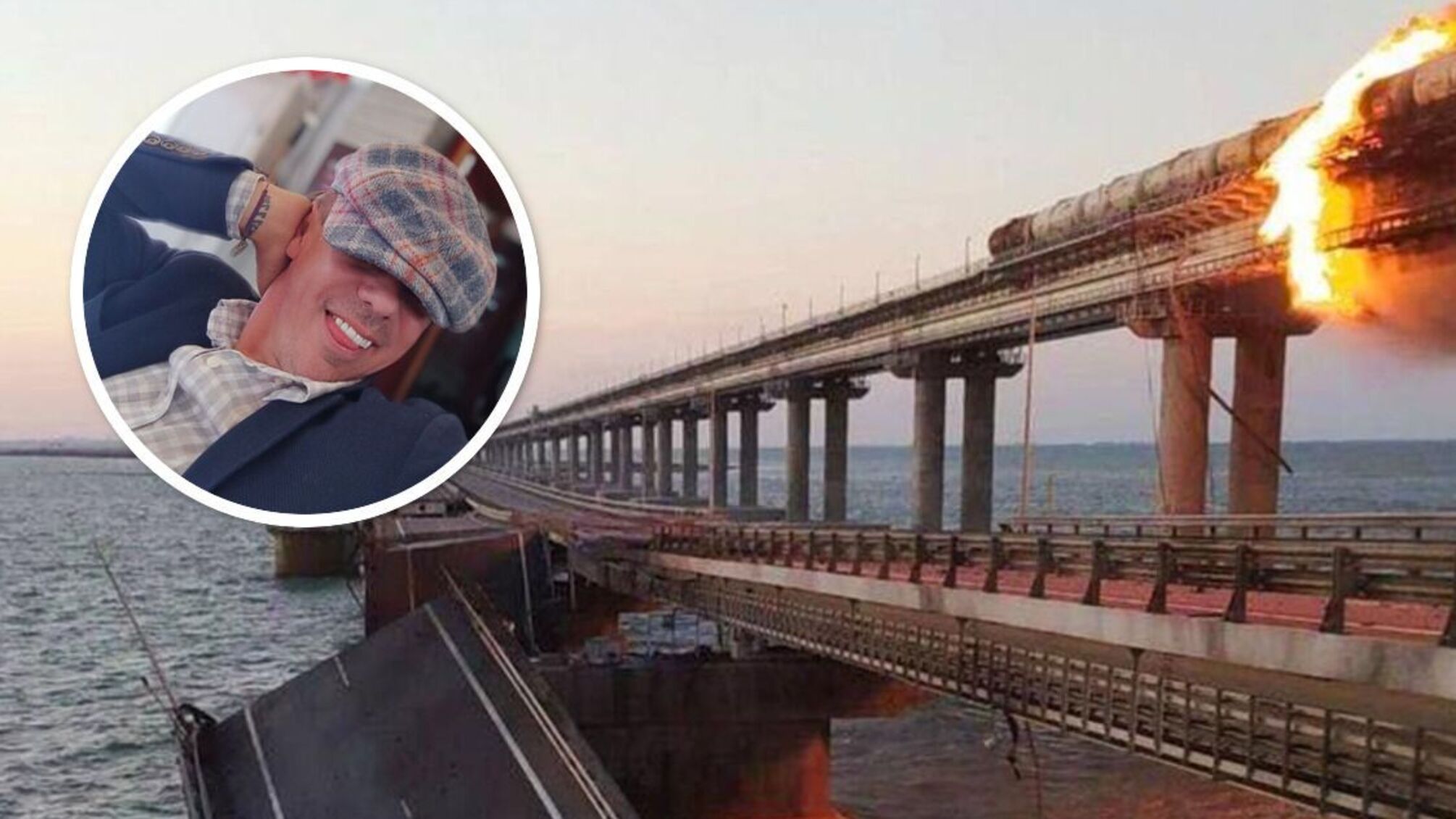 У рф завели справу на актора Паніна через минулорічний допис про Кримський міст