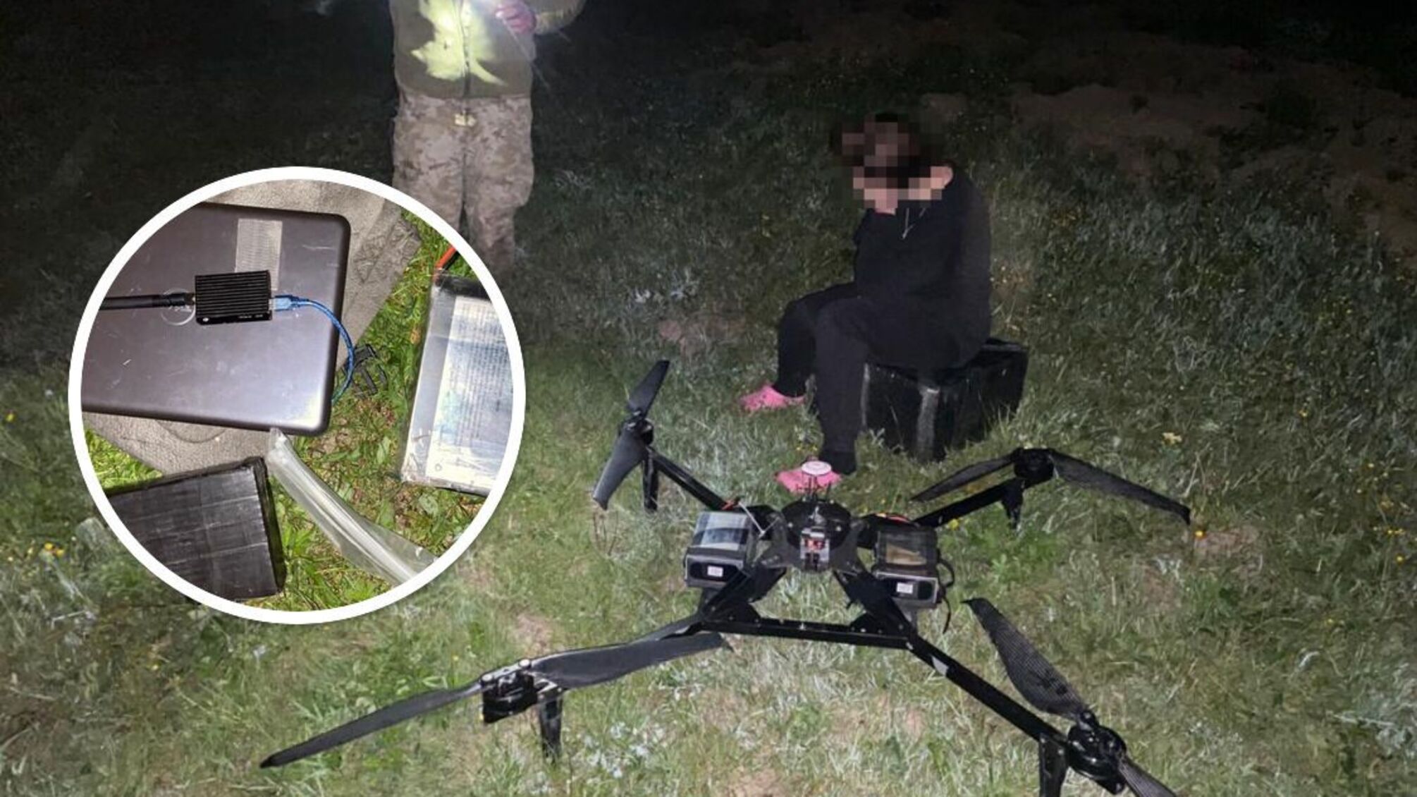 Зловмисники доставляли до Румунію контрабанду дронами
