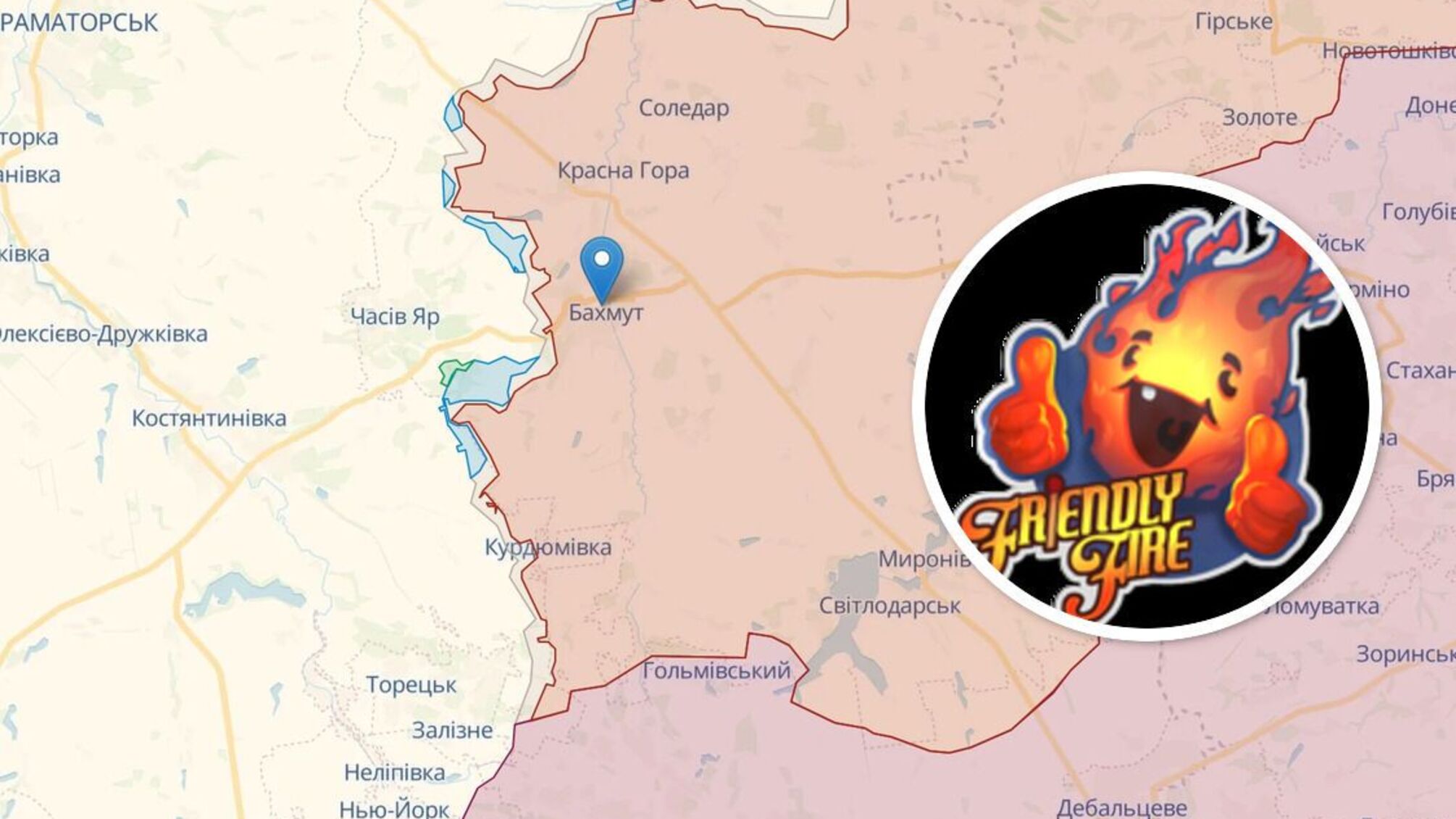 В Донецкой области российский танк расстрелял собственные позиции