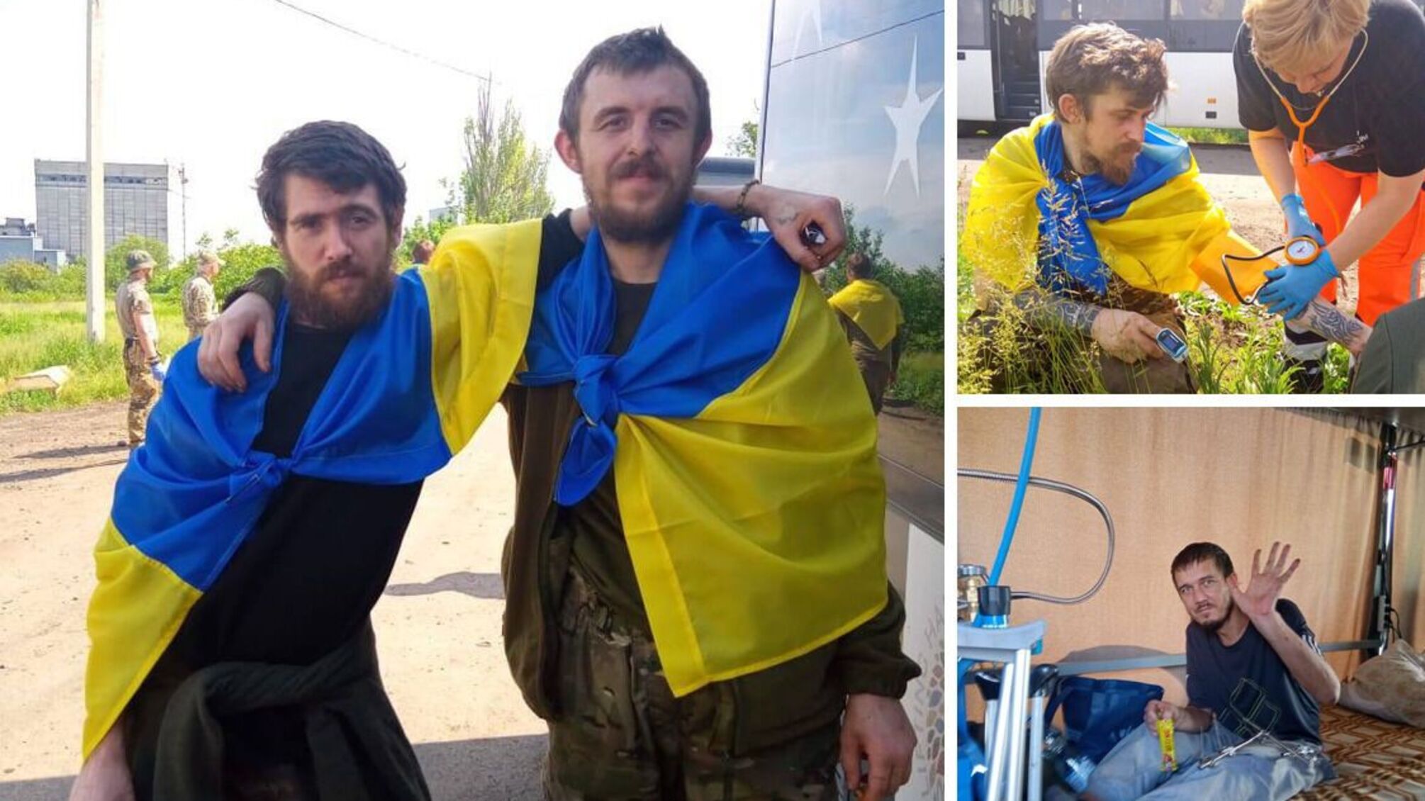 106 украинцев вернулись из российского плена