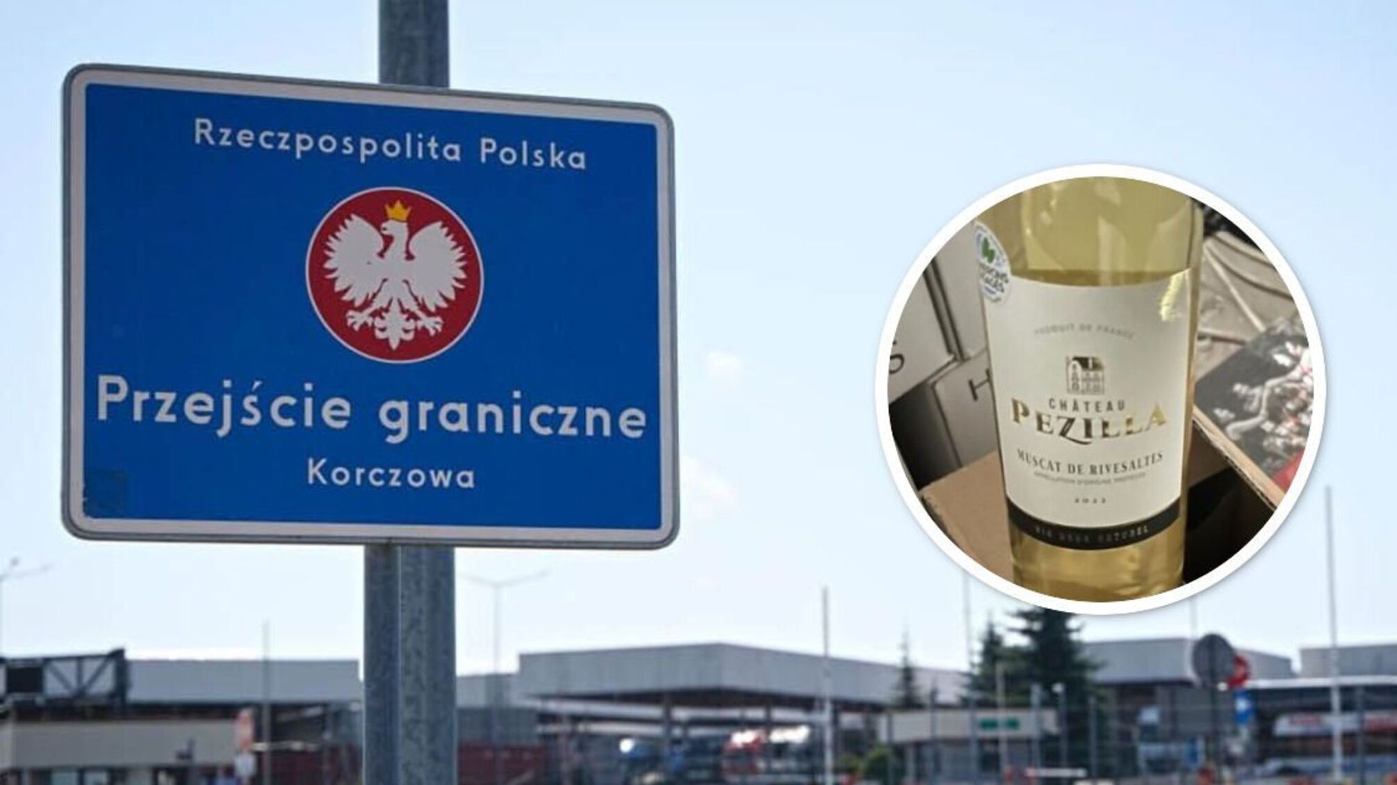 Забил машину грузинским вином на 700 тыс. грн: ГПСУ нашла ящики среди гумпомощи - детали