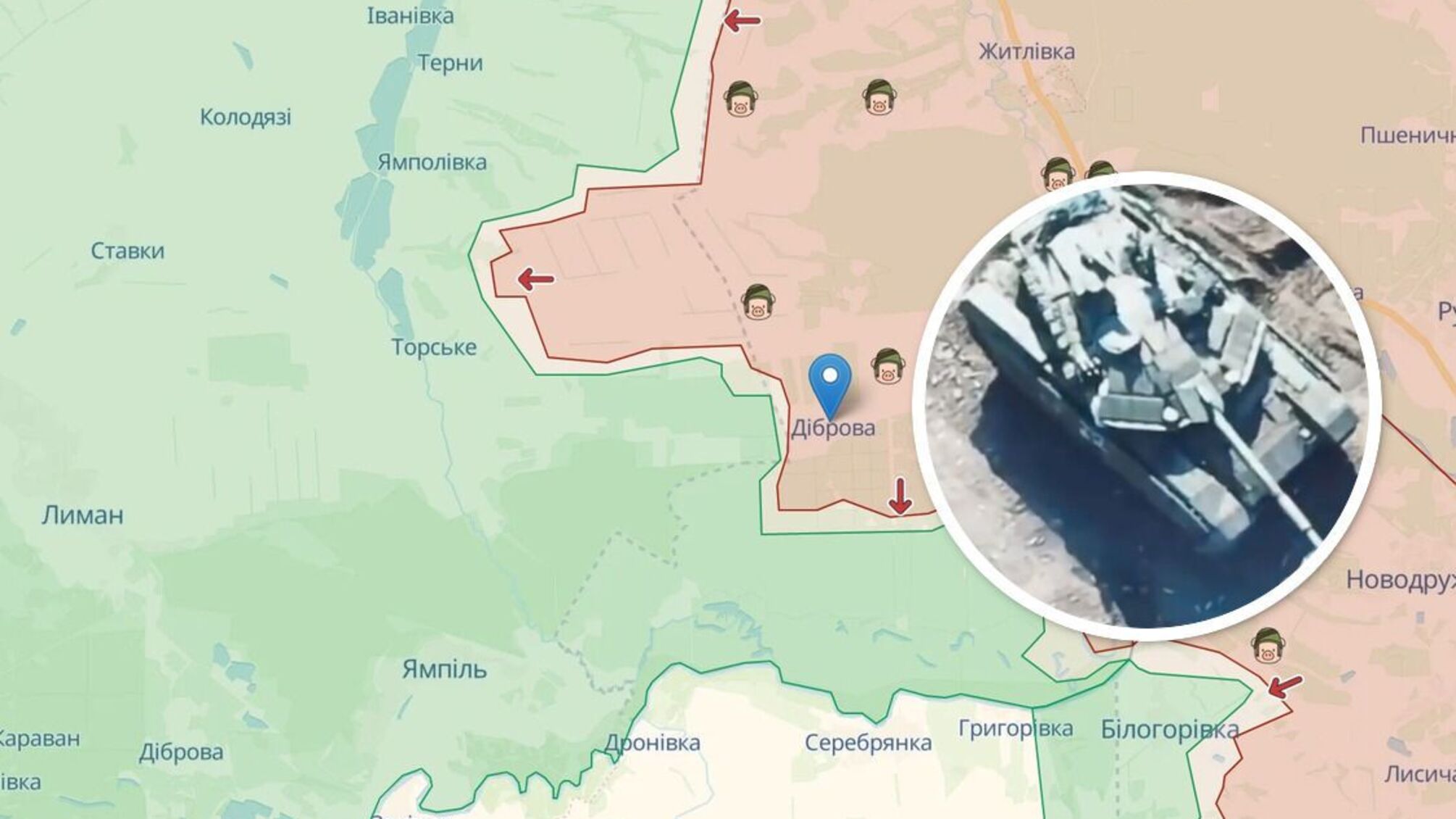 Россияне перебрасывают на Лиманское направление тяжелую бронетехнику, а ВСУ ее уничтожают