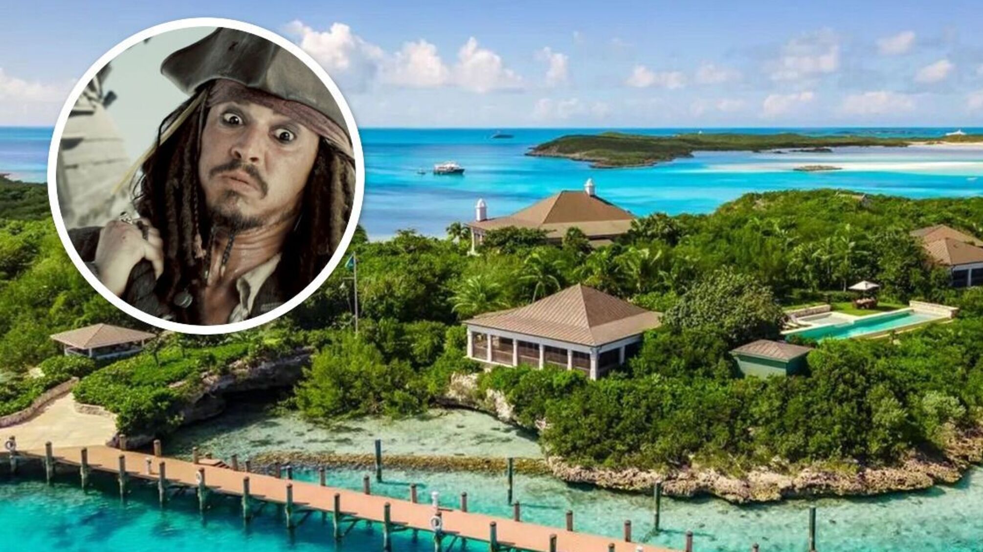 Остров 'пиратов' выставили на продажу: на Багамах продается оазис, где снимали культовый фильм