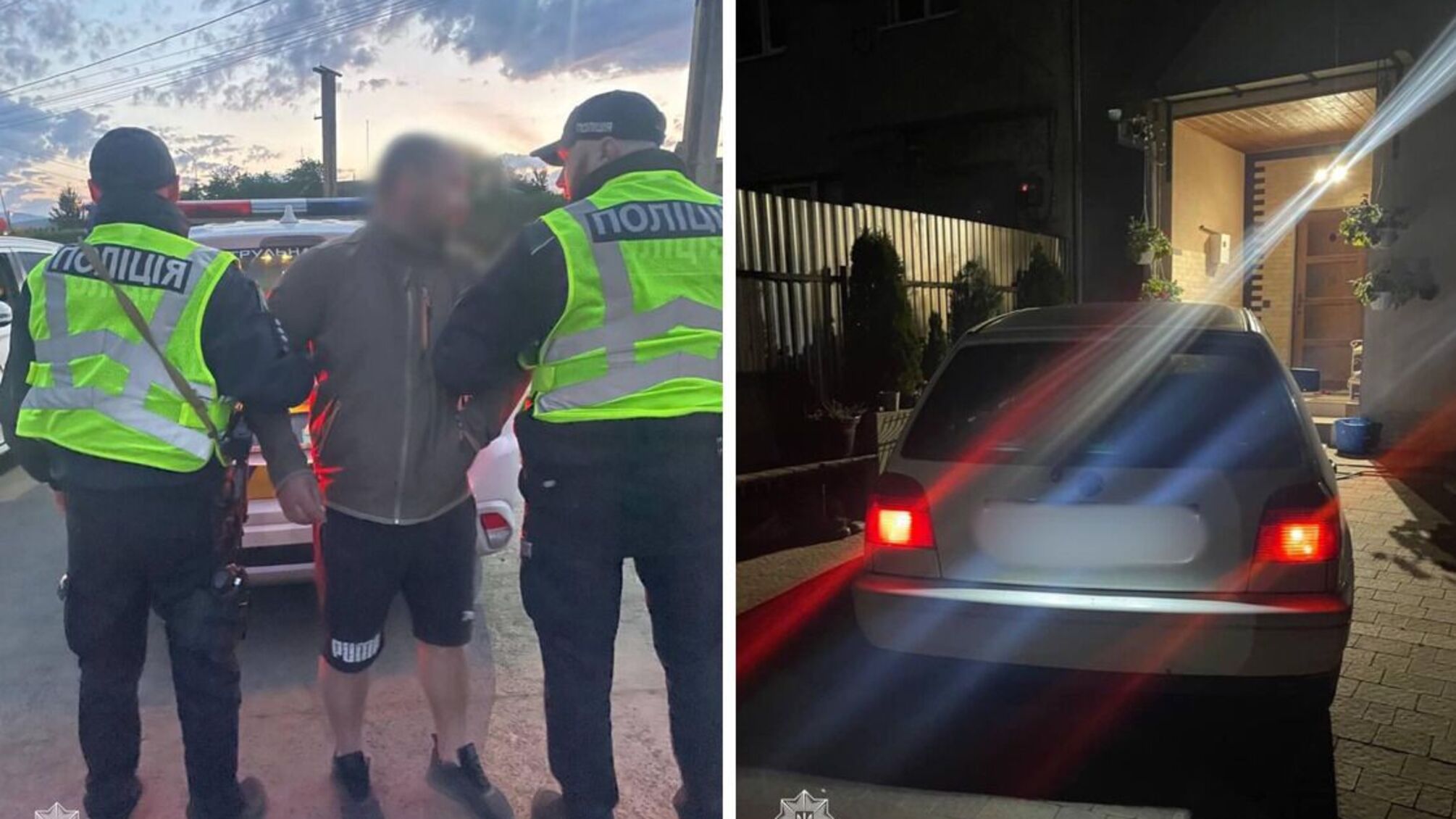 на Закарпатті затримано водія, який наїхав на патрульного у стані алкогольного сп'яніння