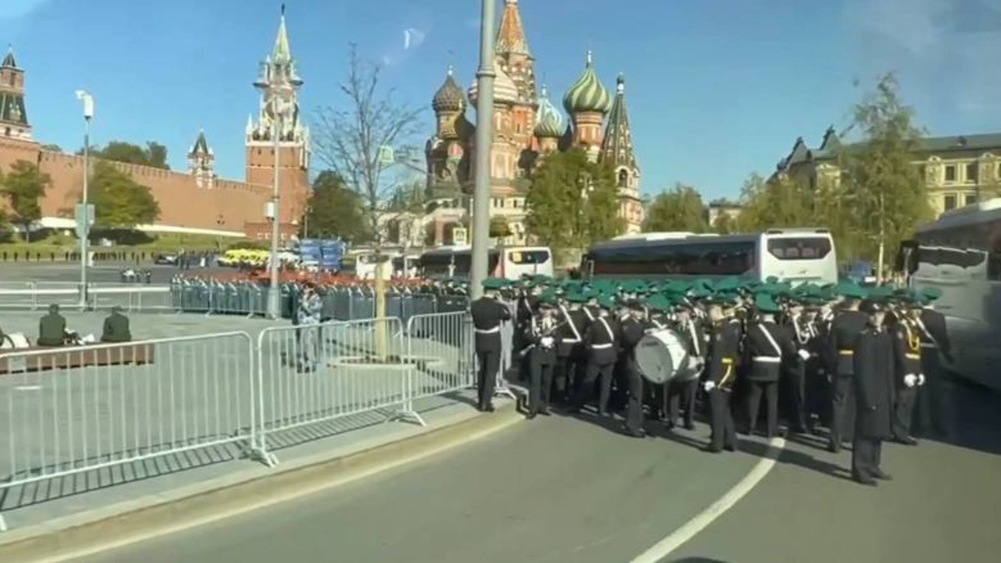 В Москве готовятся к проведению парада (видео)