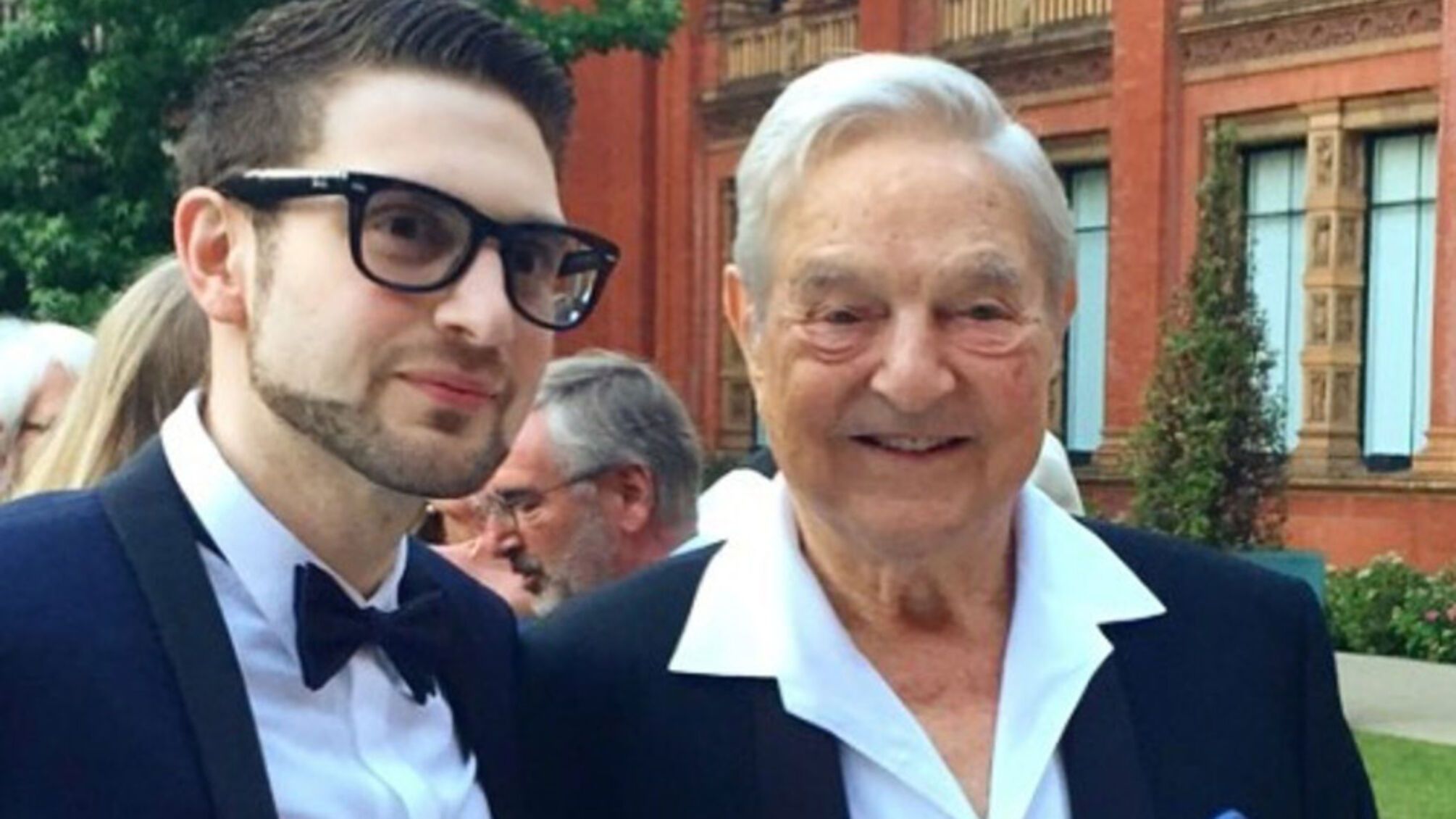 Джордж Сорос з сином Олександром