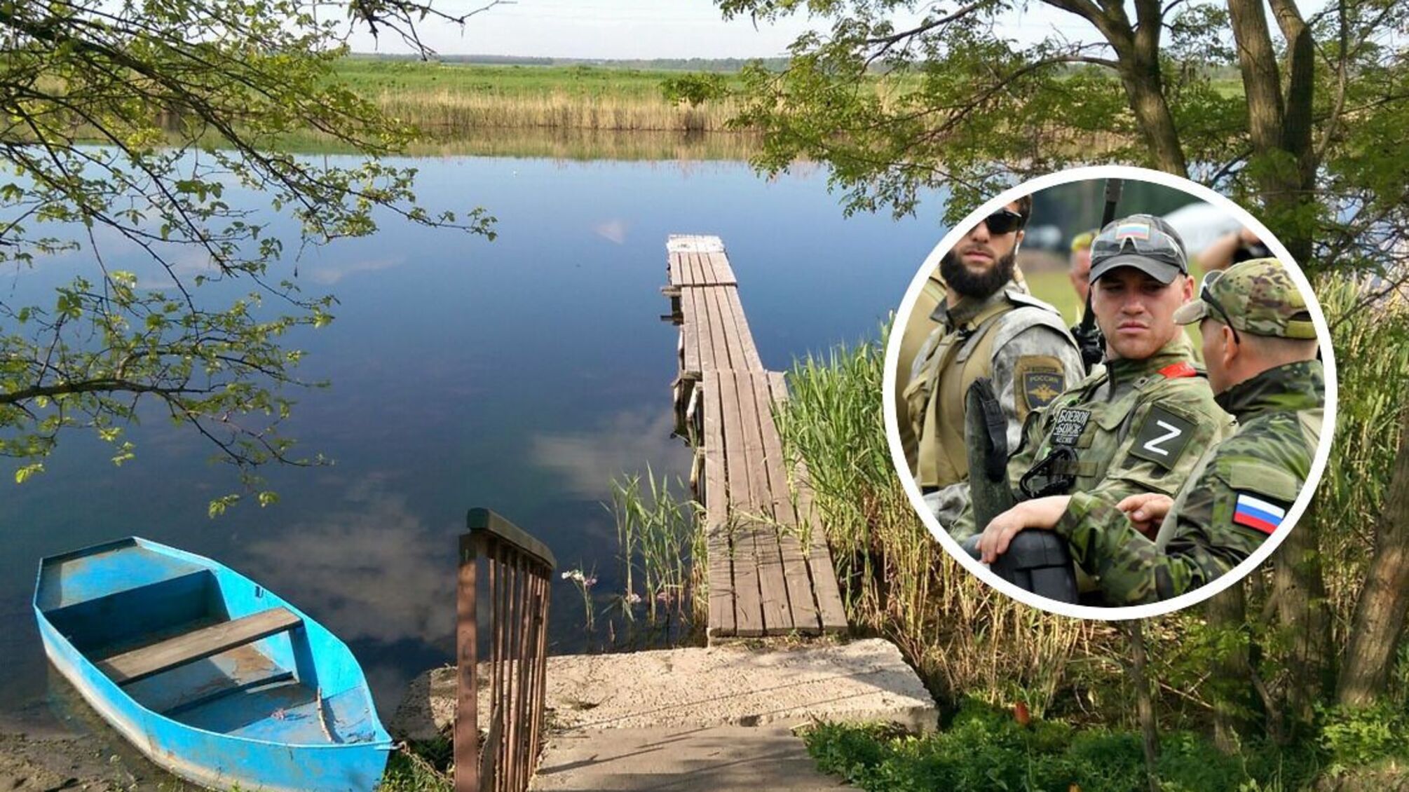 Річка Мокрі Яли, біля якої армія рф підірвала чергову дамбу