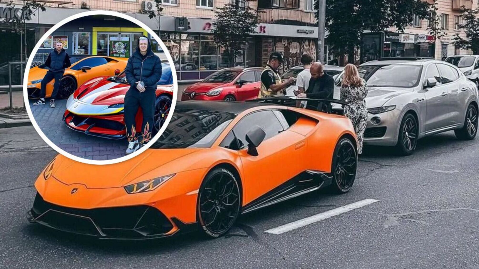 Одна из машин-участниц ДТП, вероятно, принадлежит компаньону миллионера Слобоженко