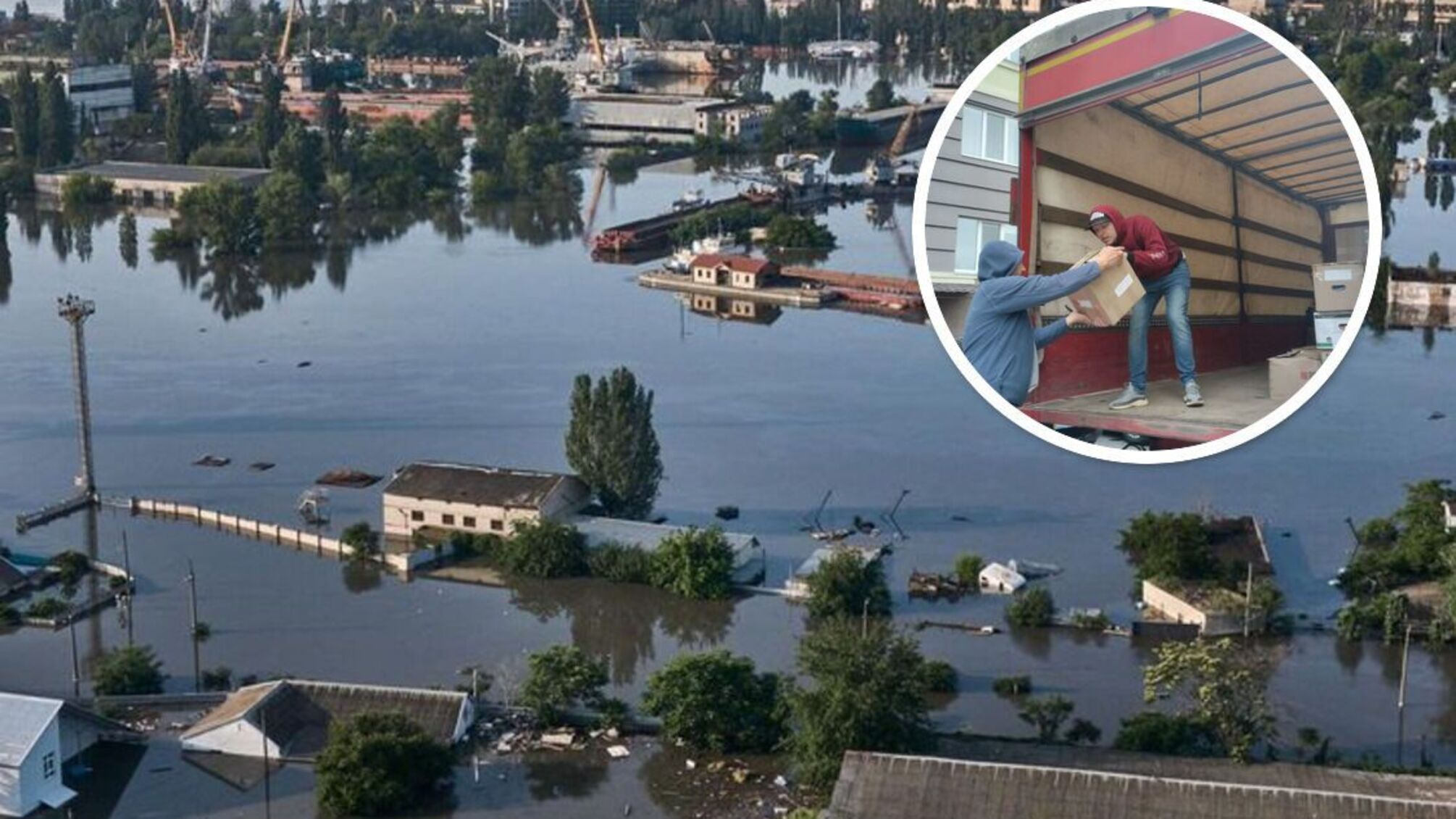 Херсонщина получила тонну гуманитарной помощи от украинцев