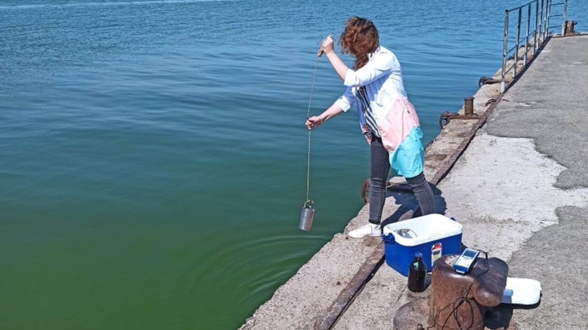 Екоінспекція провела аналіз води в акваторіях річки Інгулець та Дніпро-Бузького лиману