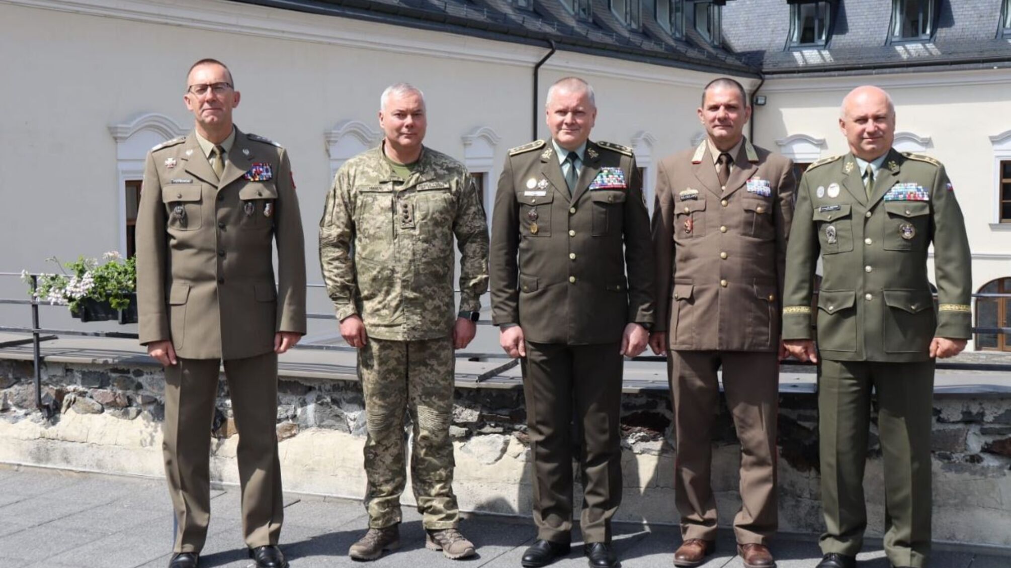 Сергій Наєв з представниками європейських країн