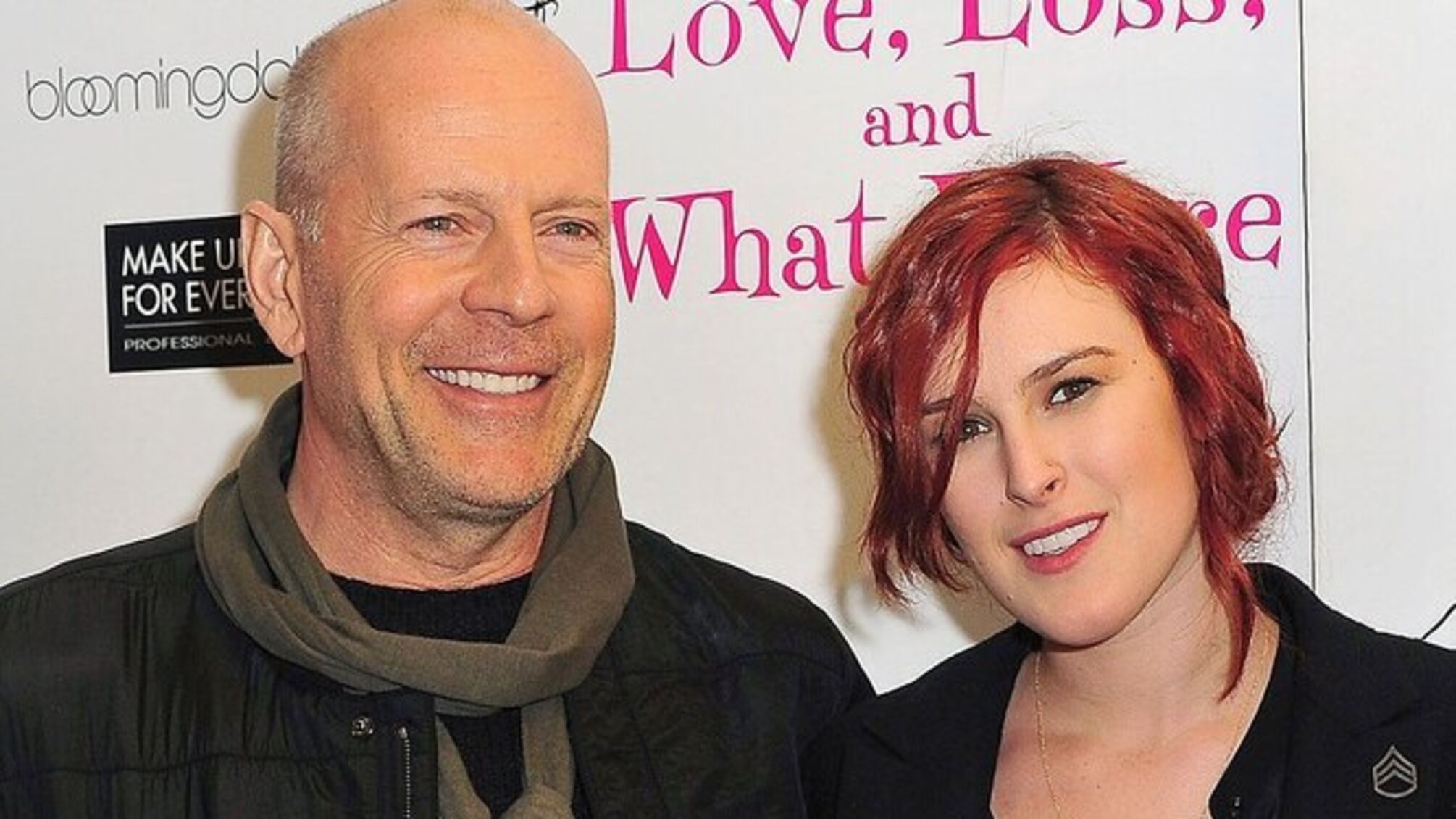 Брюс Вілліс та його донька Румер