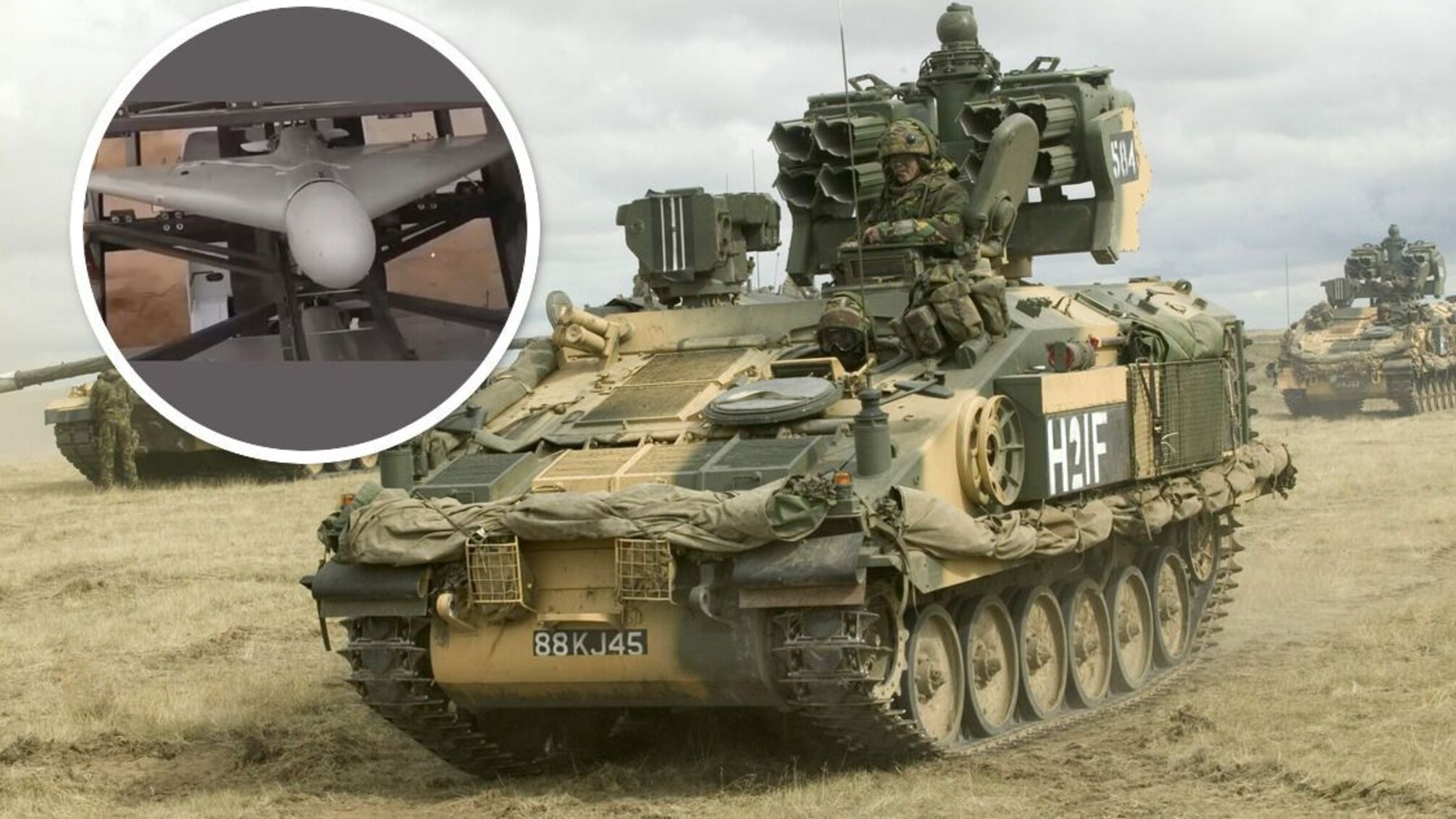 Британский ЗРК на основе FV4333 Stormer