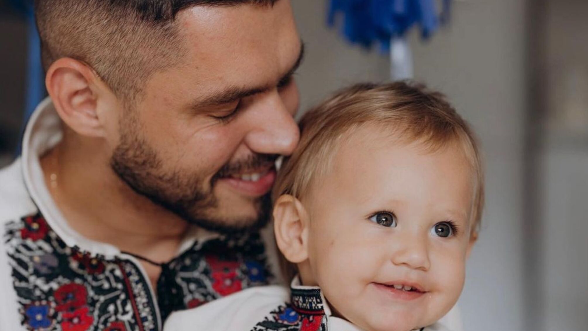 Никита Добрынин с сыном Львом