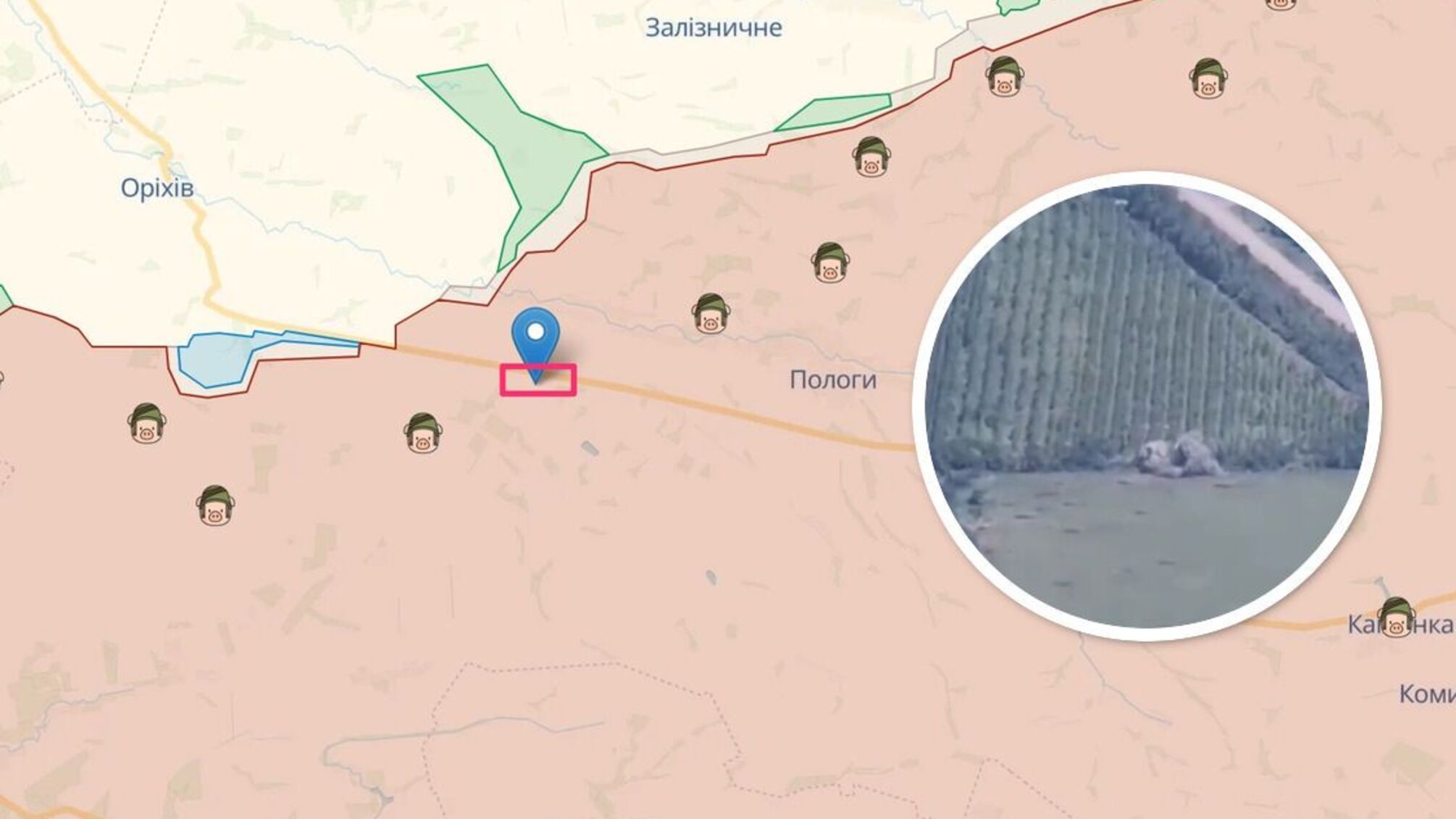 ЗСУ знищили три російські гаубиці на Запорізькому напрямку