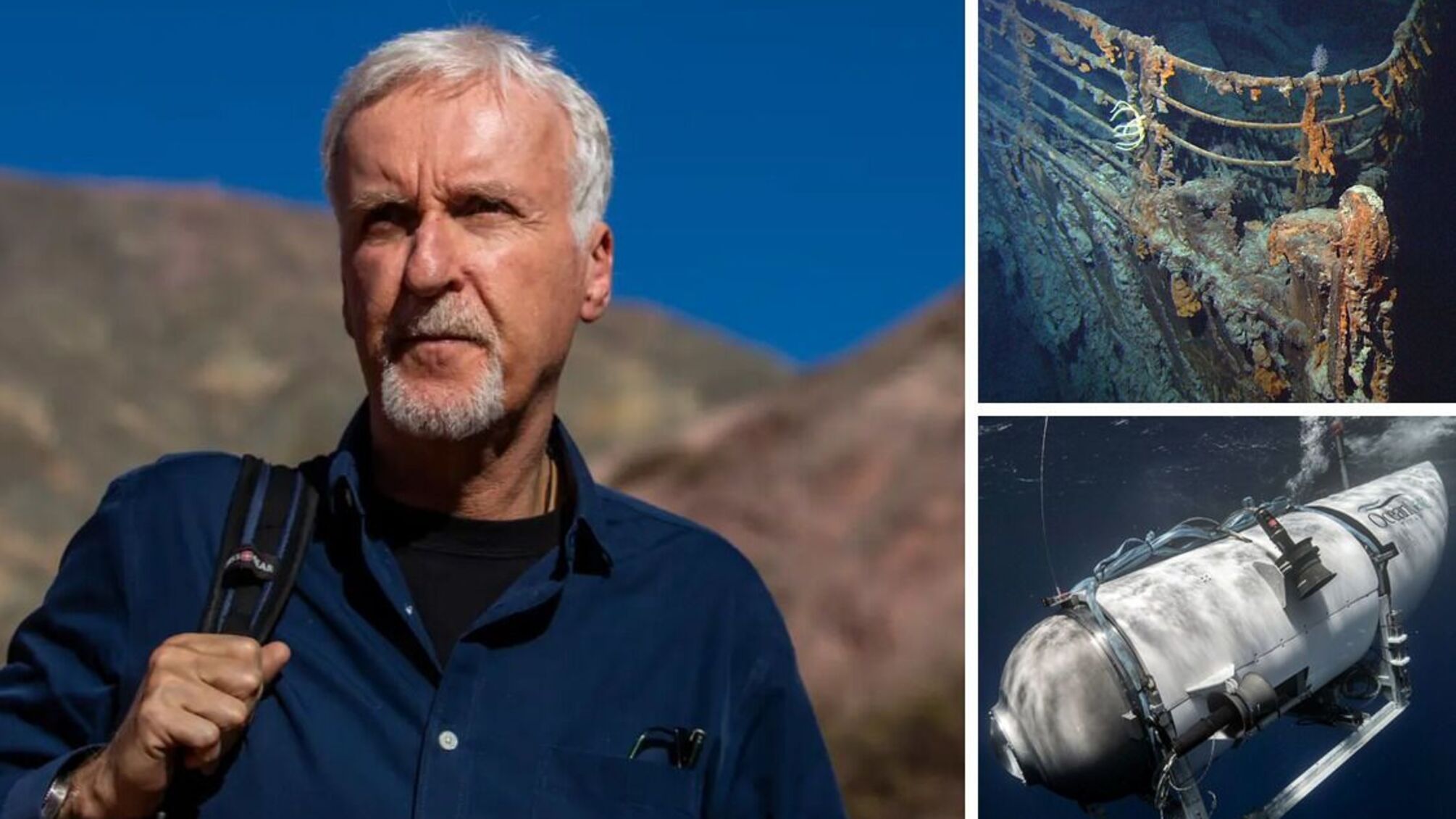 Джеймс Камерон - 68-річний америнкаський кінорежисер, автор фільму 'Титанік' (1997)