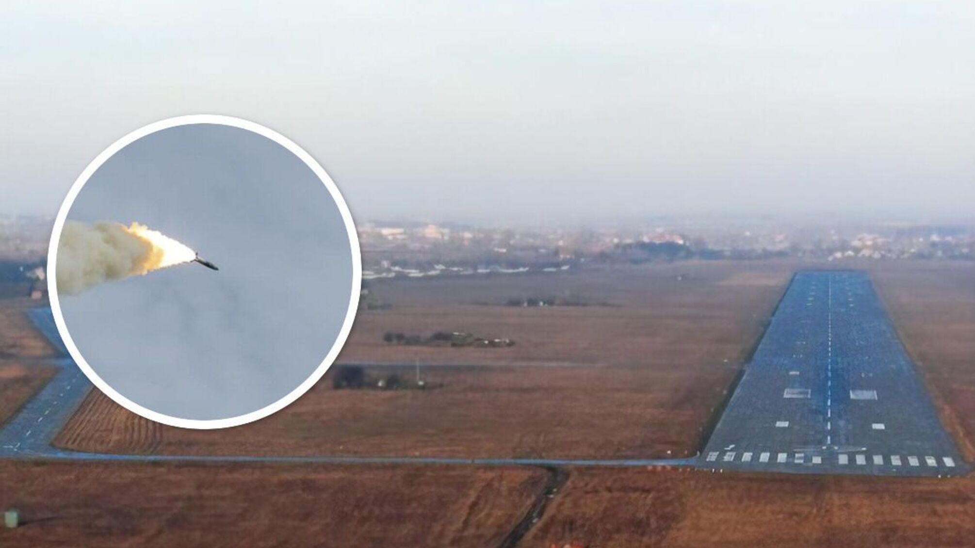Нічна повітряна атака: армія рф цілилась в аеродром на Хмельниччині – деталі