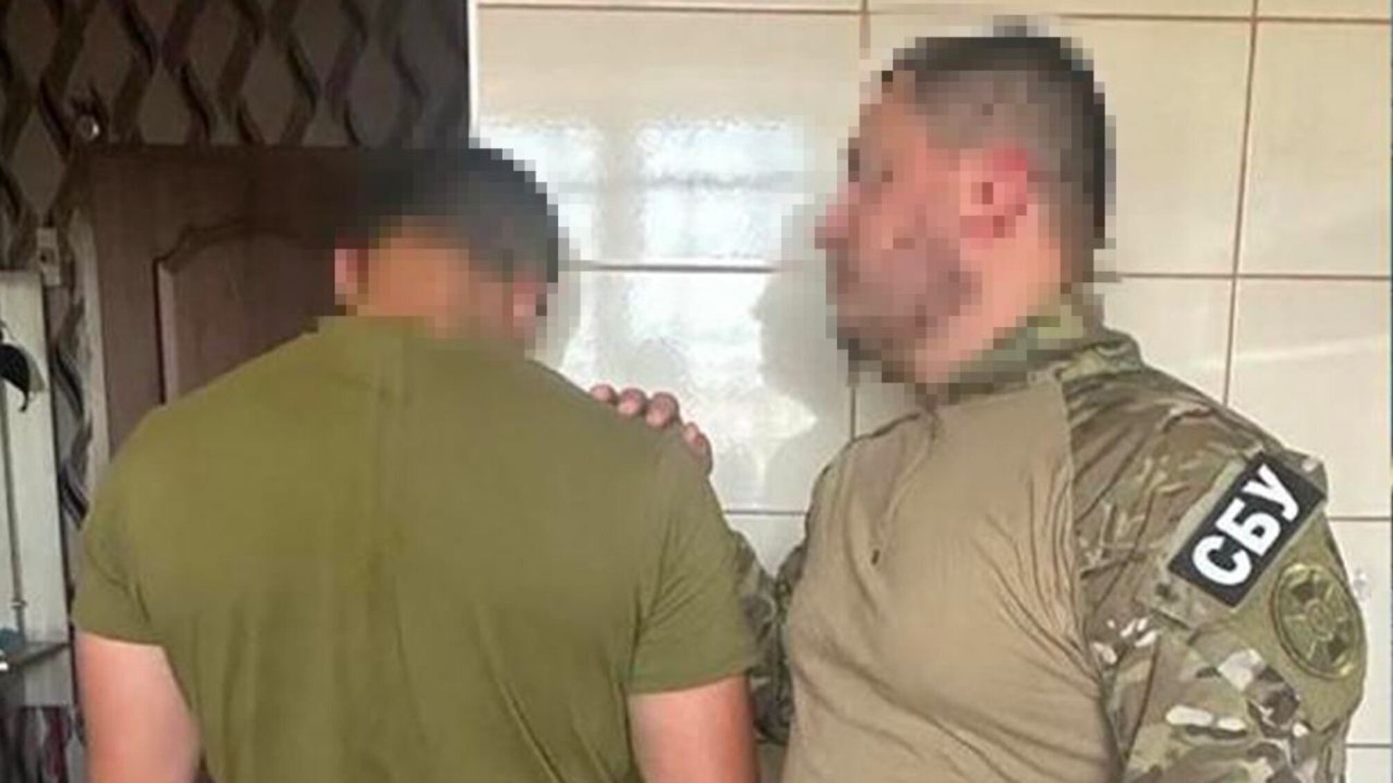 Задержание коллаборанта в Херсонской области