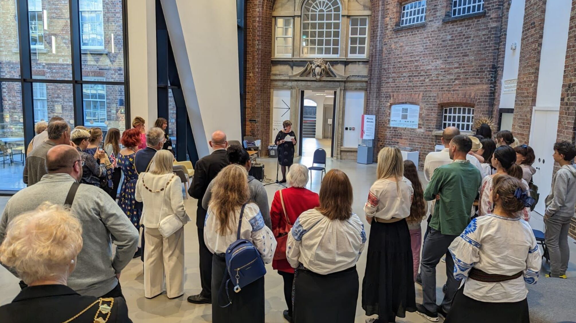 В Нортгэмптонском музее и художественной галерее Northampton Museum & Art Gallery прошла выставка картин украинских художников