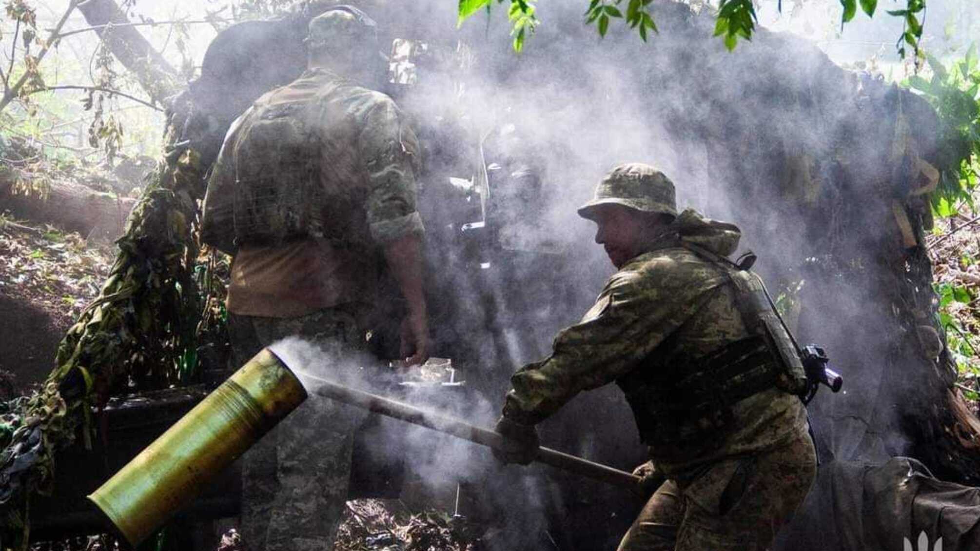 Артилерія ЗСУ уражає позиції армії рф