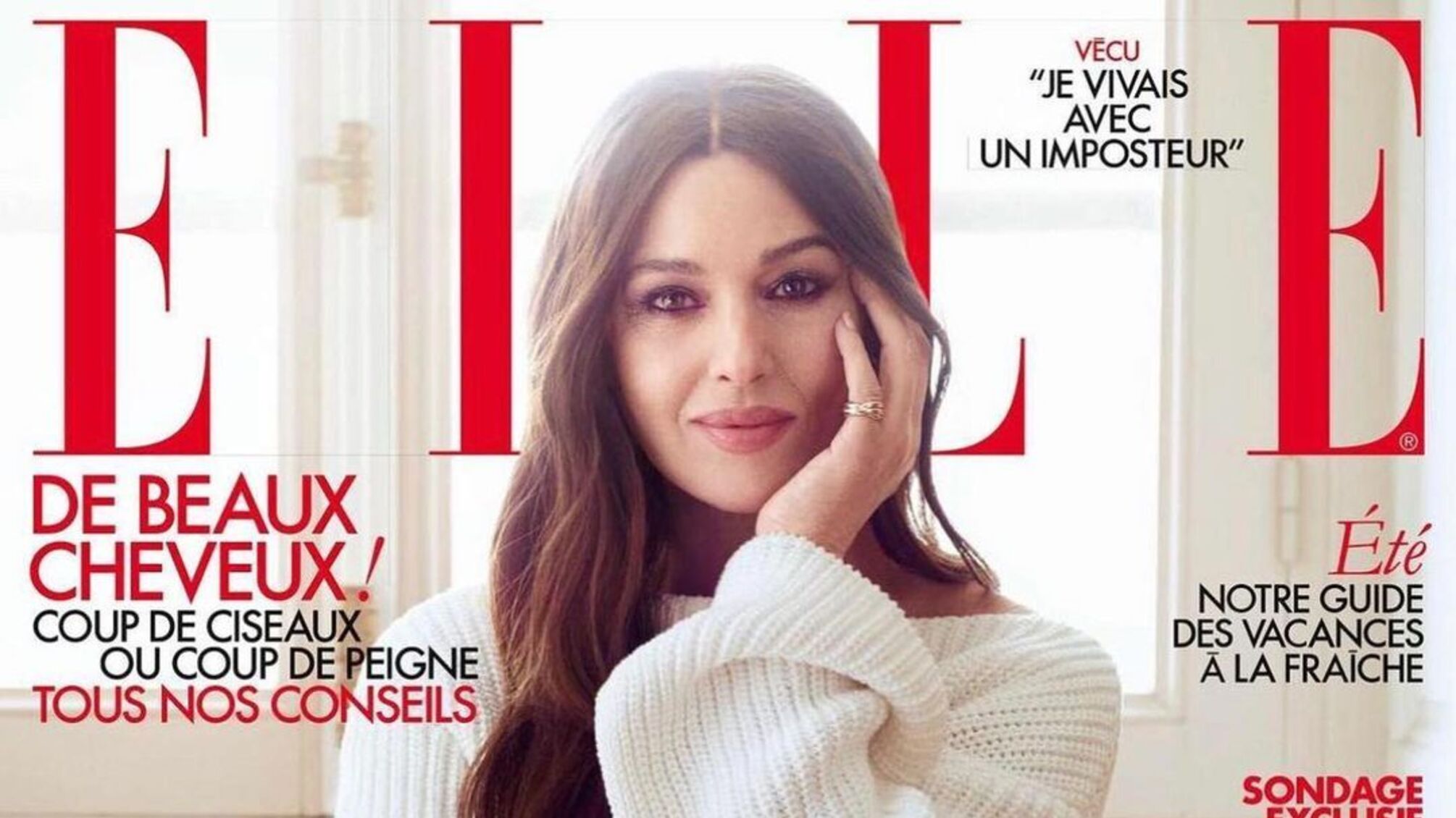 Моніка Беллуччі показала нову обкладинку нового Elle до виходу журналу