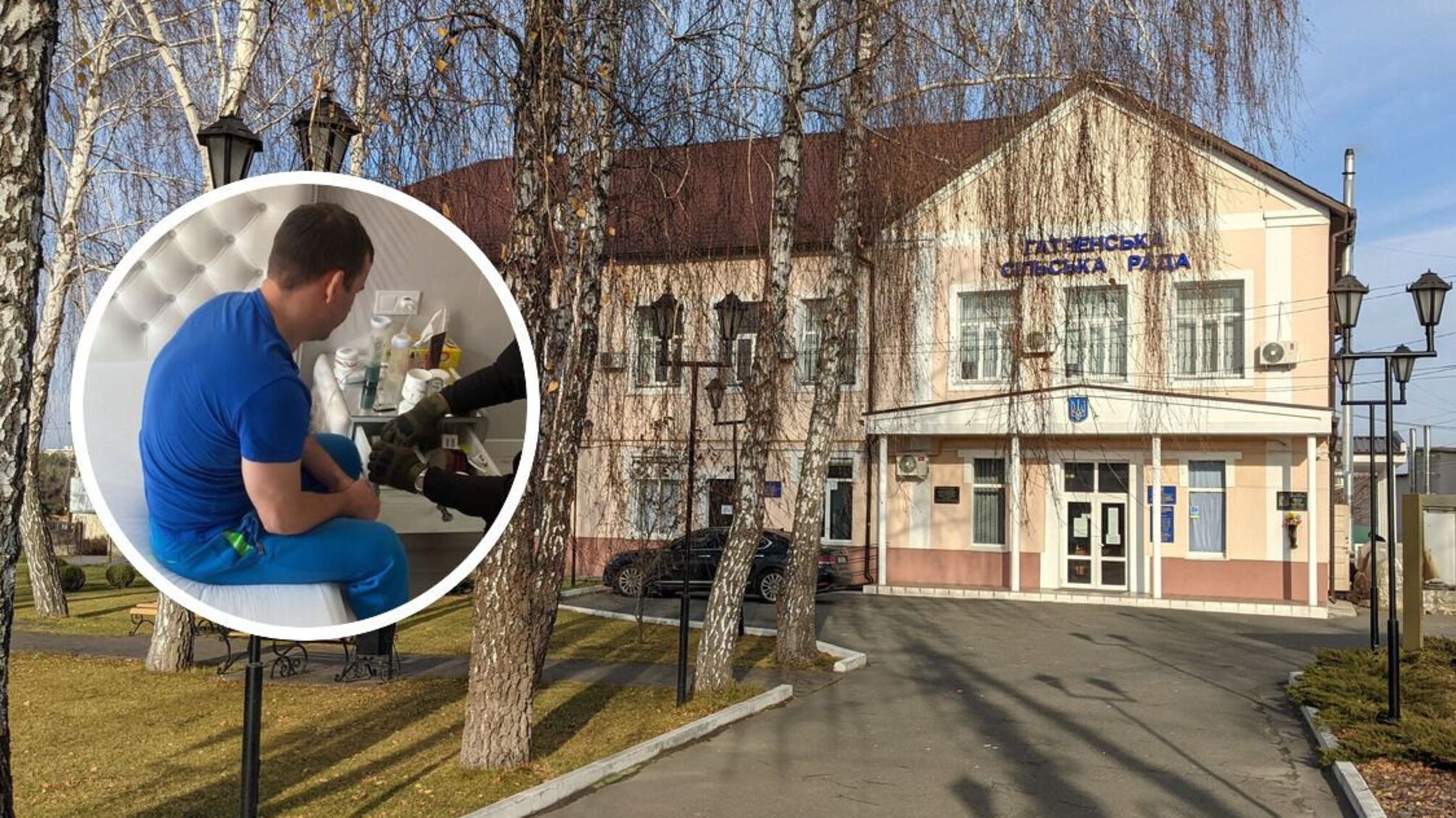 Гатненский поселковый совет в Фастовском районе Киевской области