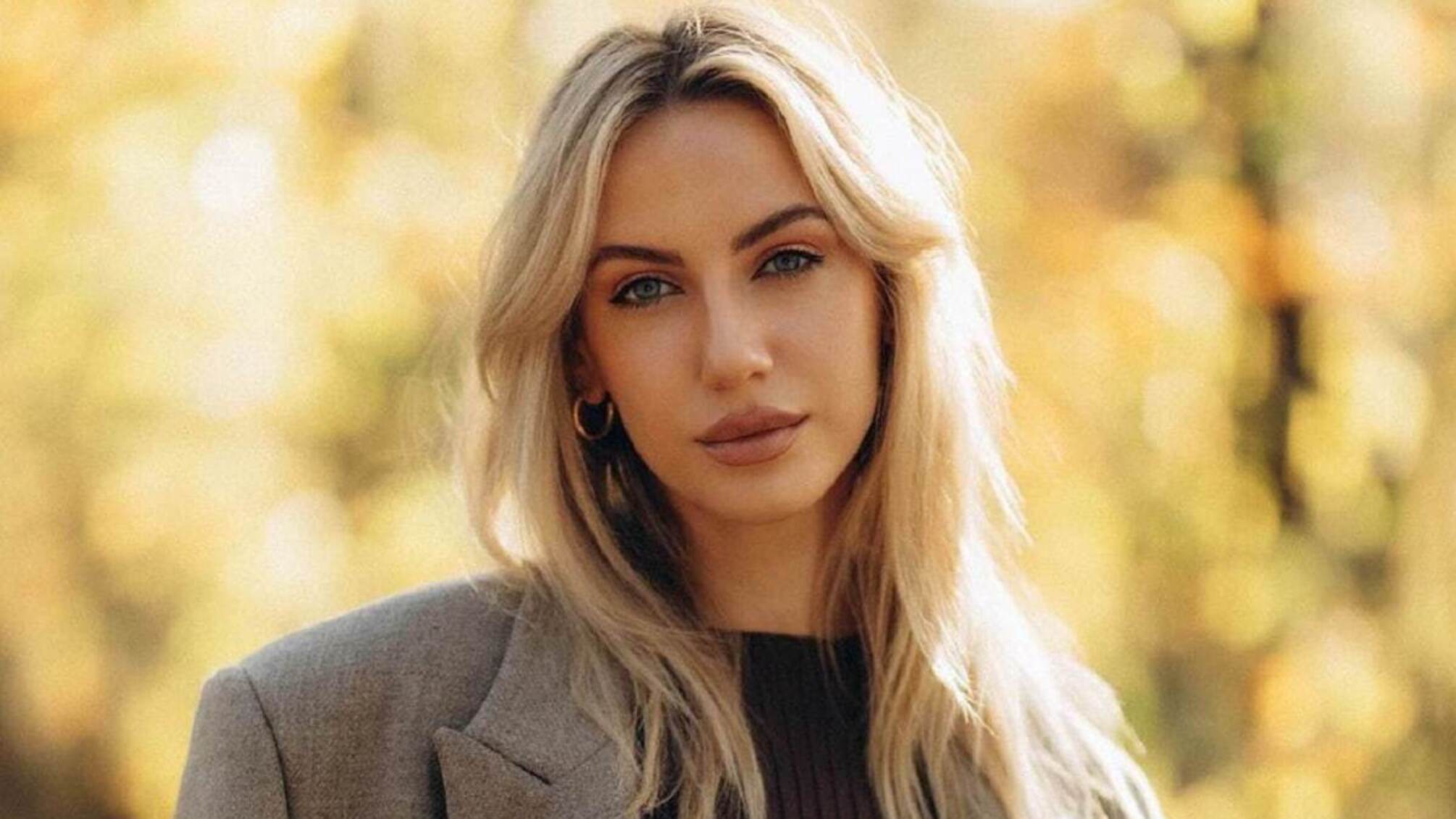 Украинская телеведущая Леся Никитюк